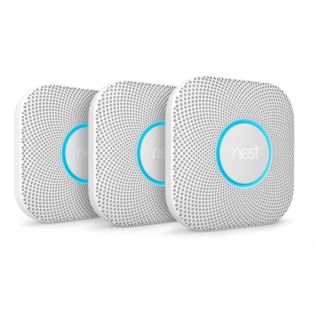 D�tecteur de monoxyde de carbone nest protect pack de 3 - 7% de remise imm�diate avec le code : priv7 (photo) D�tecteur de monoxyde de carbone nest protect pack de 3 - 7% de remise imm�diate avec le code : priv7 (photo)