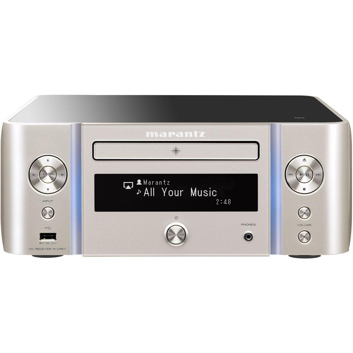 Amplificateur hifi marantz mcr611 silver gold - livraison offerte : code livprem (photo) Amplificateur hifi marantz mcr611 silver gold - livraison offerte : code livprem (photo)