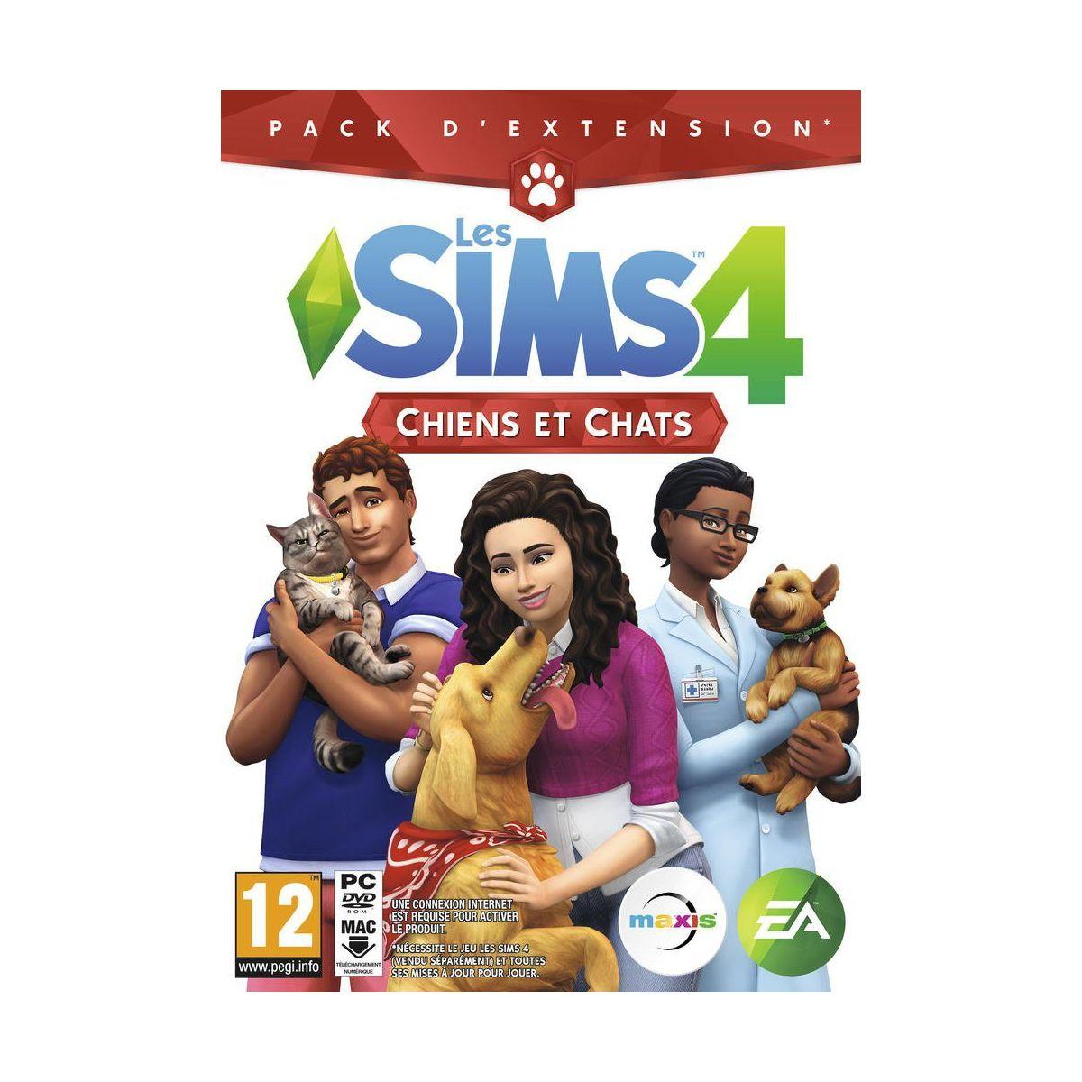 Jeu pc electronic arts les sims 4 chiens & chats (photo) Jeu pc electronic arts les sims 4 chiens & chats (photo)