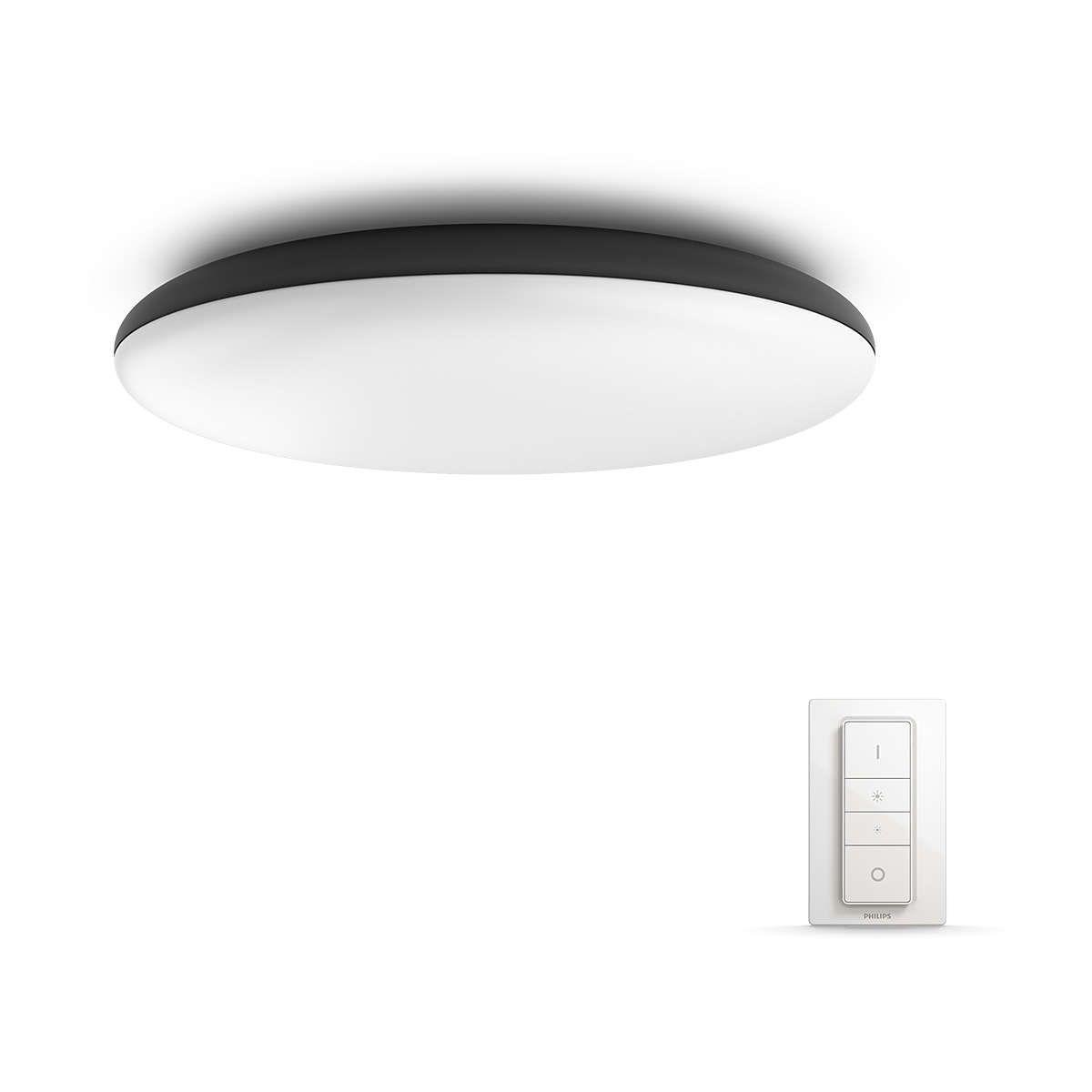 Plafonnier philips cher plafonnier hue noir + t�l�commande - 7% de remise imm�diate avec le code : school7 (photo) Plafonnier philips cher plafonnier hue noir + t�l�commande - 7% de remise imm�diate avec le code : school7 (photo)
