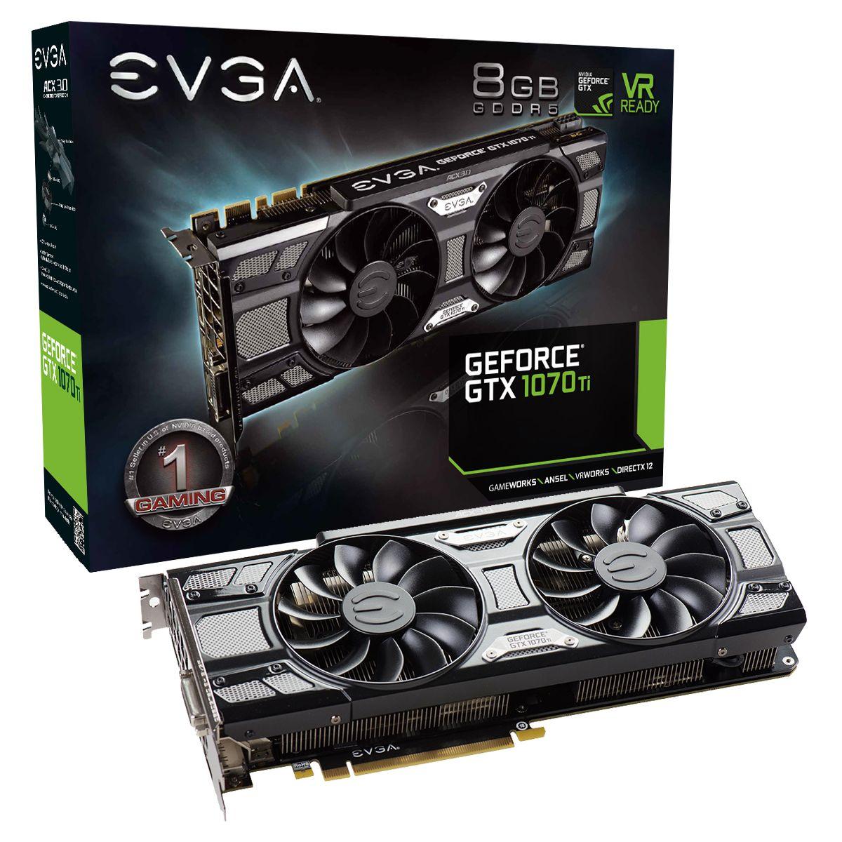 Carte graphique nvidia evga gtx1070ti 8g 5671-kr sc acx - 2% de remise imm�diate avec le code : automne2 (photo) Carte graphique nvidia evga gtx1070ti 8g 5671-kr sc acx - 2% de remise imm�diate avec le code : automne2 (photo)