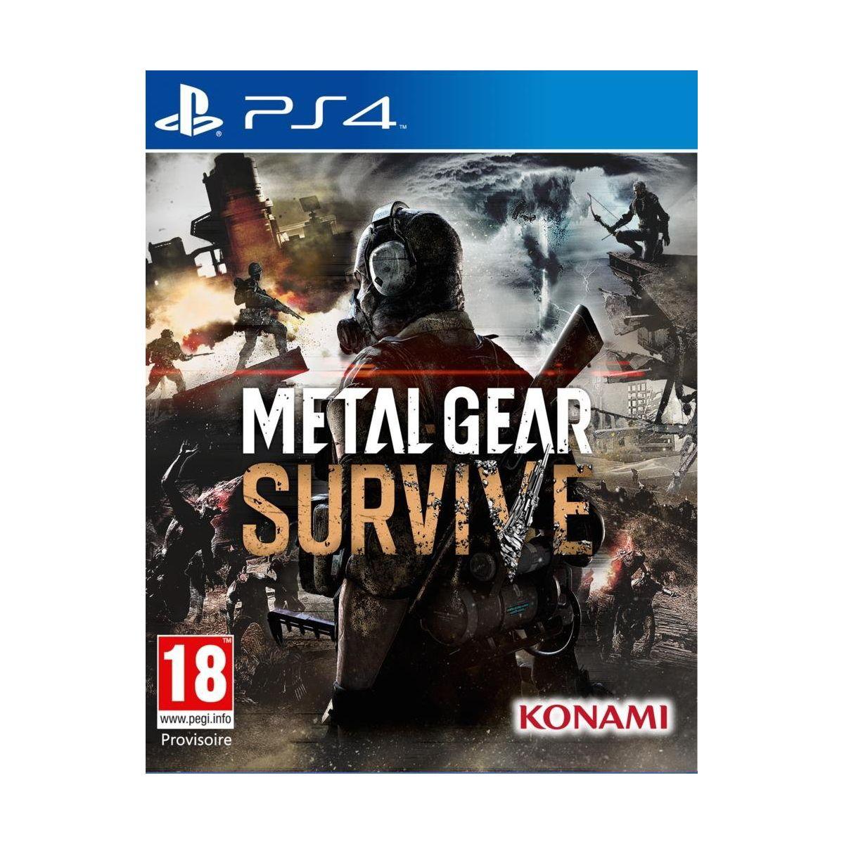 Jeu ps4 konami metal gear survive (photo) Jeu ps4 konami metal gear survive (photo)