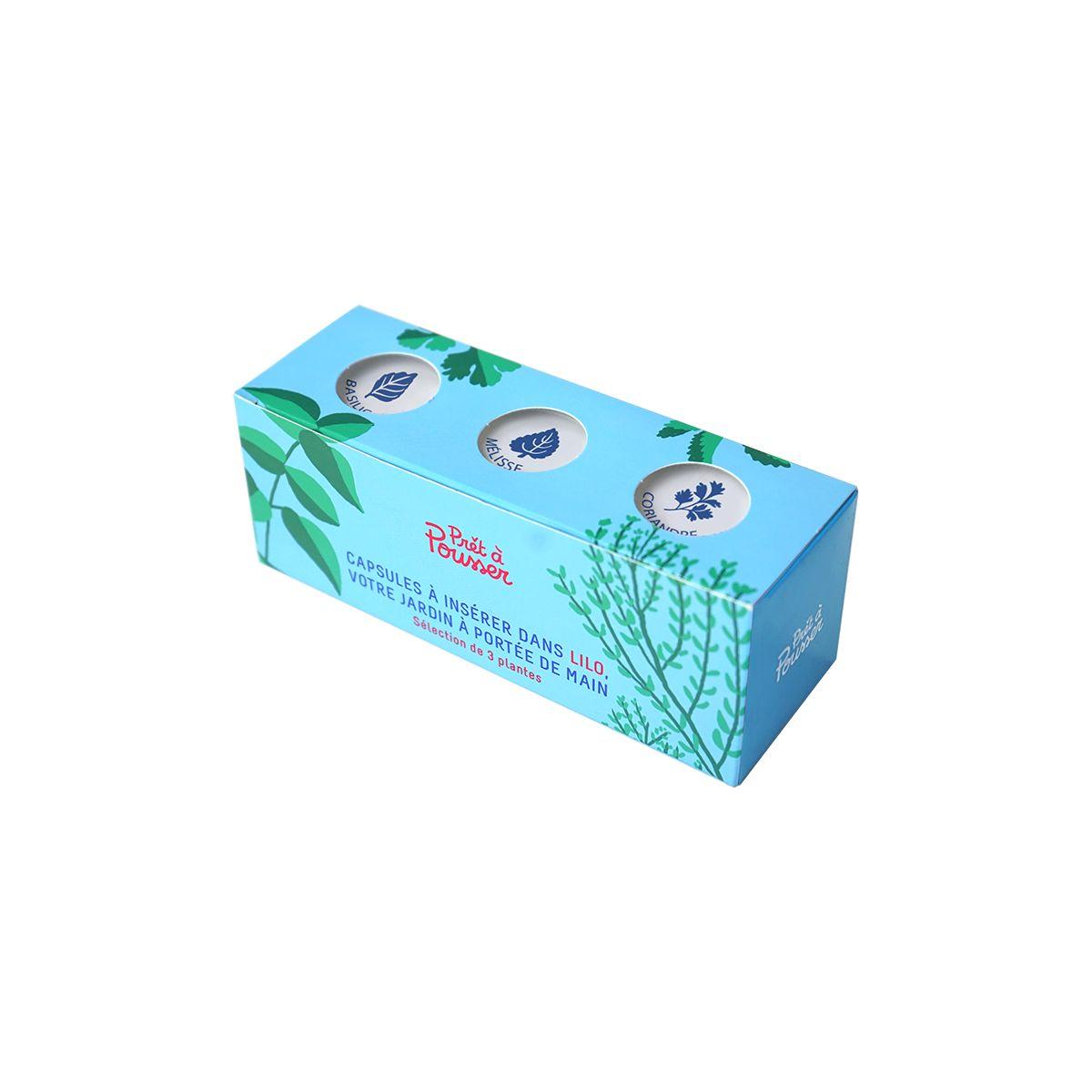 Recharge pret a pousser m�lisse estragon basilic thai - 5% de remise imm�diate avec le code : priv5 (photo) Recharge pret a pousser m�lisse estragon basilic thai - 5% de remise imm�diate avec le code : priv5 (photo)