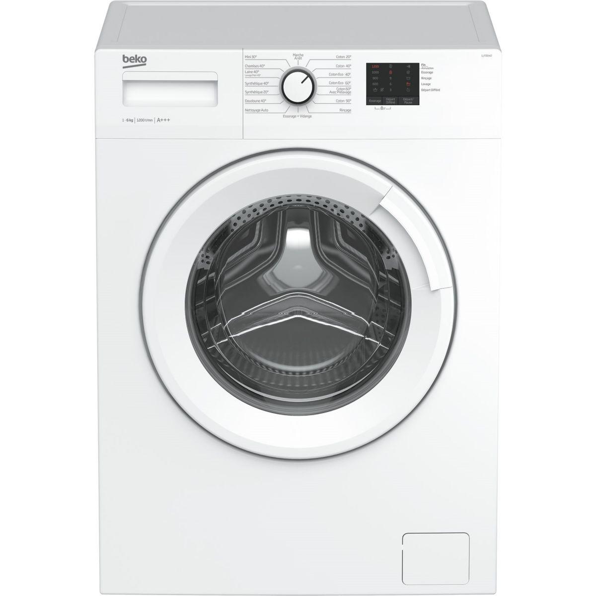 Lave linge hublot beko llf06w2 - livraison offerte : code livd (photo) Lave linge hublot beko llf06w2 - livraison offerte : code livd (photo)