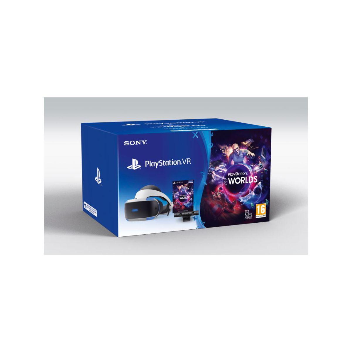 Casque de r�alit� virtuelle sony psvr mk 3 + cam�ra v2 +vr worlds (photo) Casque de r�alit� virtuelle sony psvr mk 3 + cam�ra v2 +vr worlds (photo)