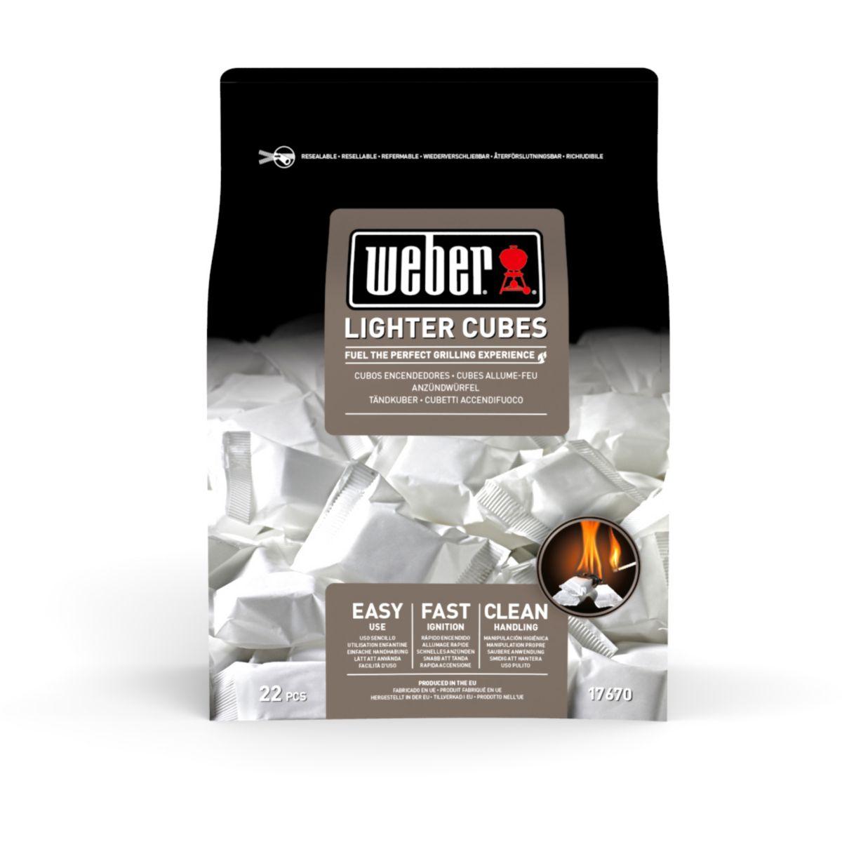 Cubes allume-feux weber de 22 cubes allume-feux blancs (photo) Cubes allume-feux weber de 22 cubes allume-feux blancs (photo)
