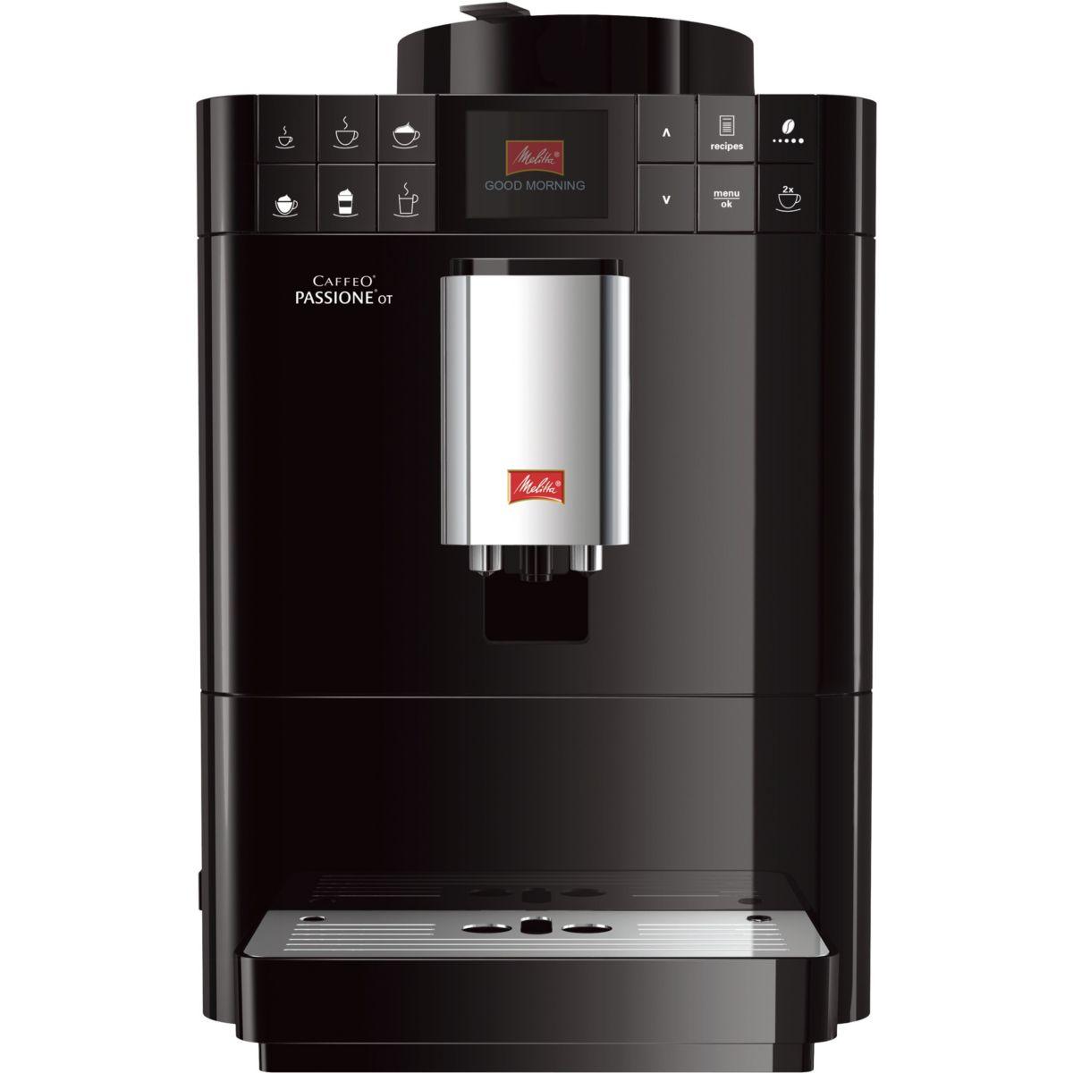 Expresso broyeur melitta passione one touch noir (photo) Expresso broyeur melitta passione one touch noir (photo)