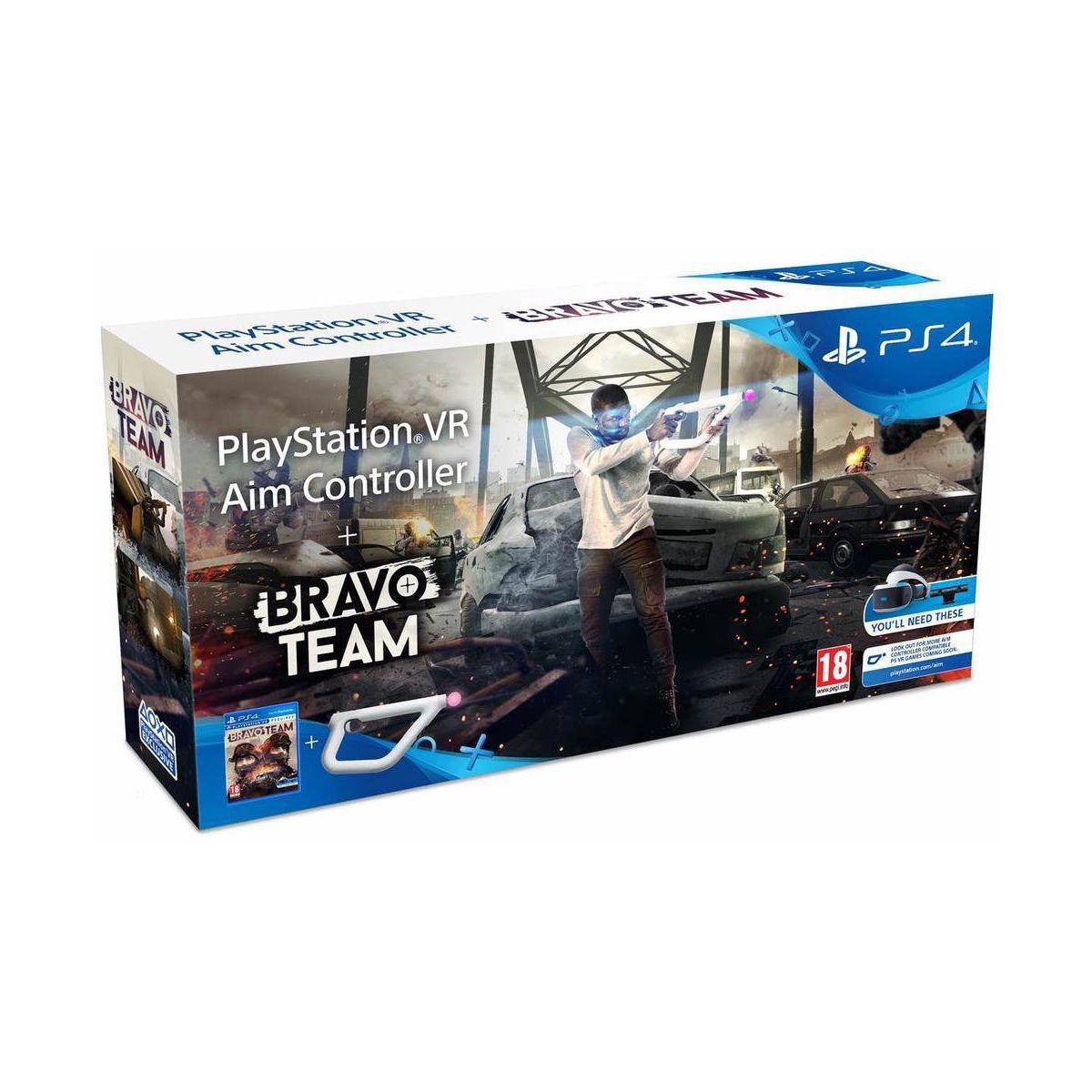 Jeu ps4 sony bravo team + aim controller +qui es tu (photo) Jeu ps4 sony bravo team + aim controller +qui es tu (photo)