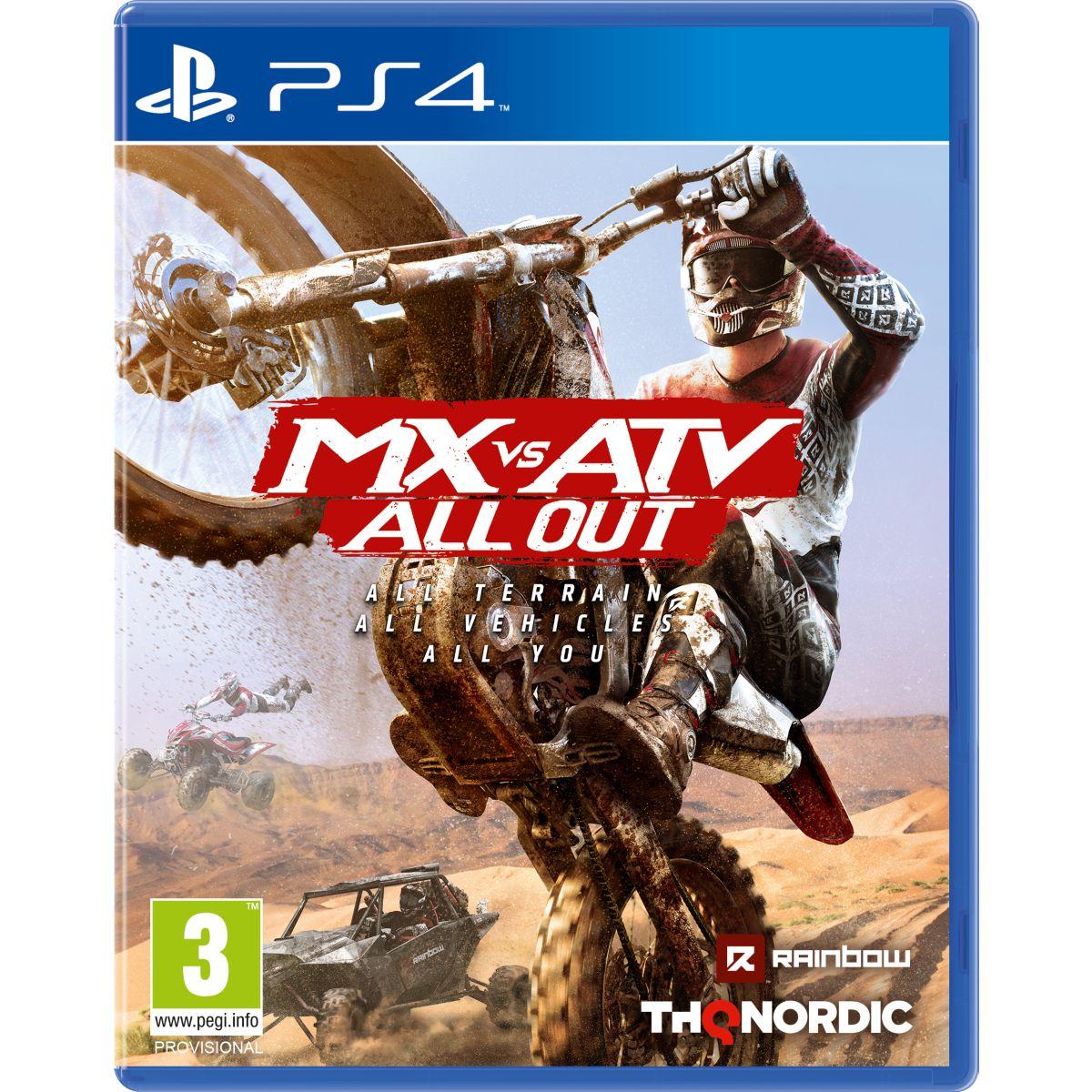 Jeu ps4 just for games mx vs atv all out (photo) Jeu ps4 just for games mx vs atv all out (photo)