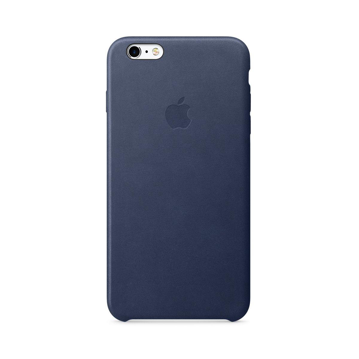 Coque apple iphone 6/6s plus cuir bleu nuit (photo) Coque apple iphone 6/6s plus cuir bleu nuit (photo)