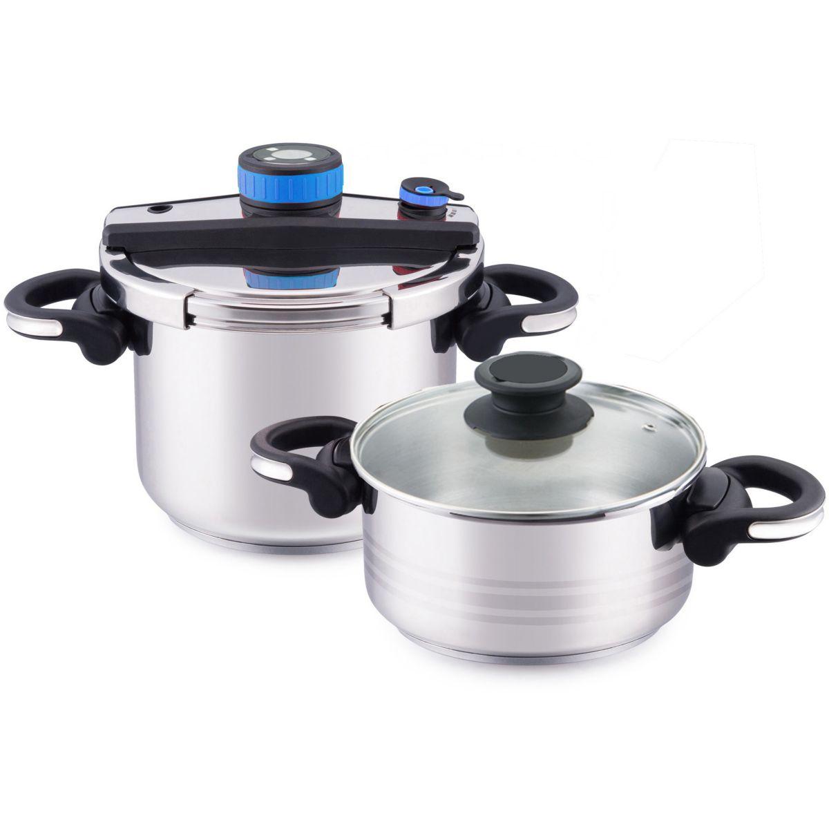 Autocuiseur arthur martin lot de 2 autocuiseurs 4 et 7l - 15% de remise imm�diate avec le code : fete15 (photo) Autocuiseur arthur martin lot de 2 autocuiseurs 4 et 7l - 15% de remise imm�diate avec le code : fete15 (photo)