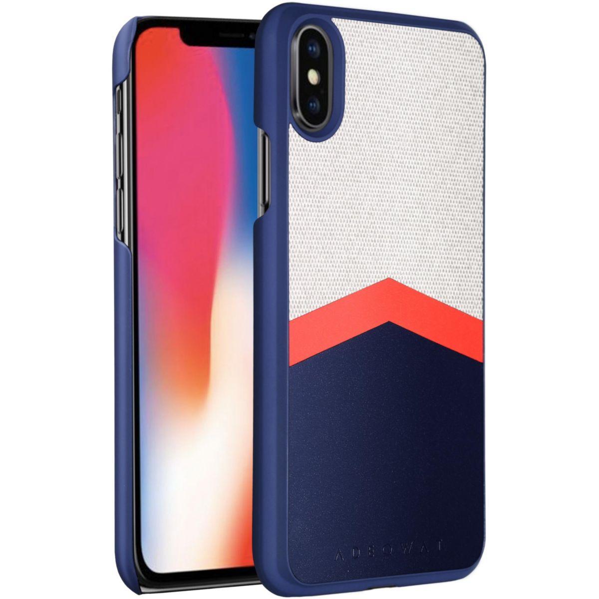 Coque adeqwat iphone x logo grise - livraison offerte : code liv (photo) Coque adeqwat iphone x logo grise - livraison offerte : code liv (photo)