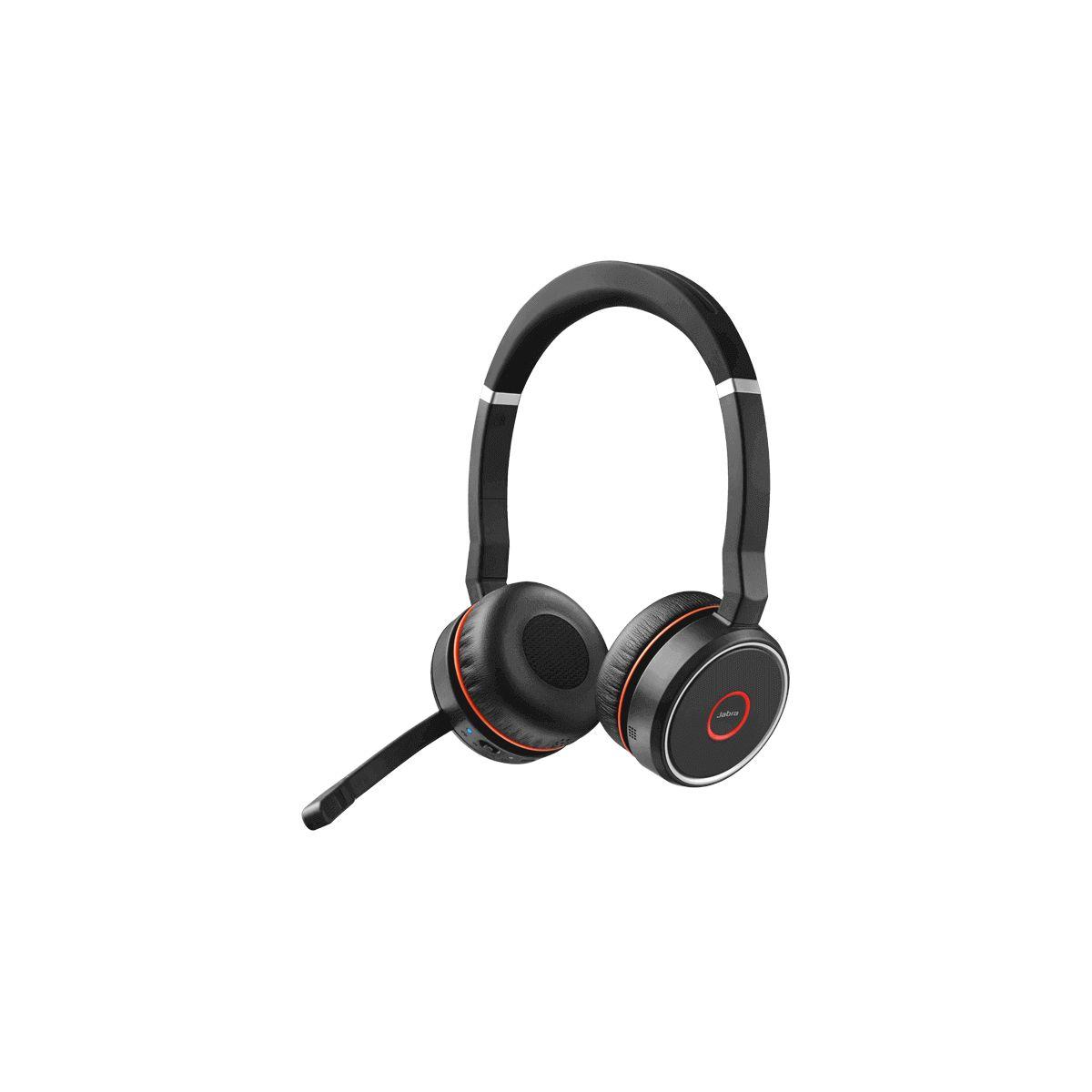 Casque micro t�l�phone fixe jabra evolve 75 sans fils - livraison offerte : code livprem (photo) Casque micro t�l�phone fixe jabra evolve 75 sans fils - livraison offerte : code livprem (photo)