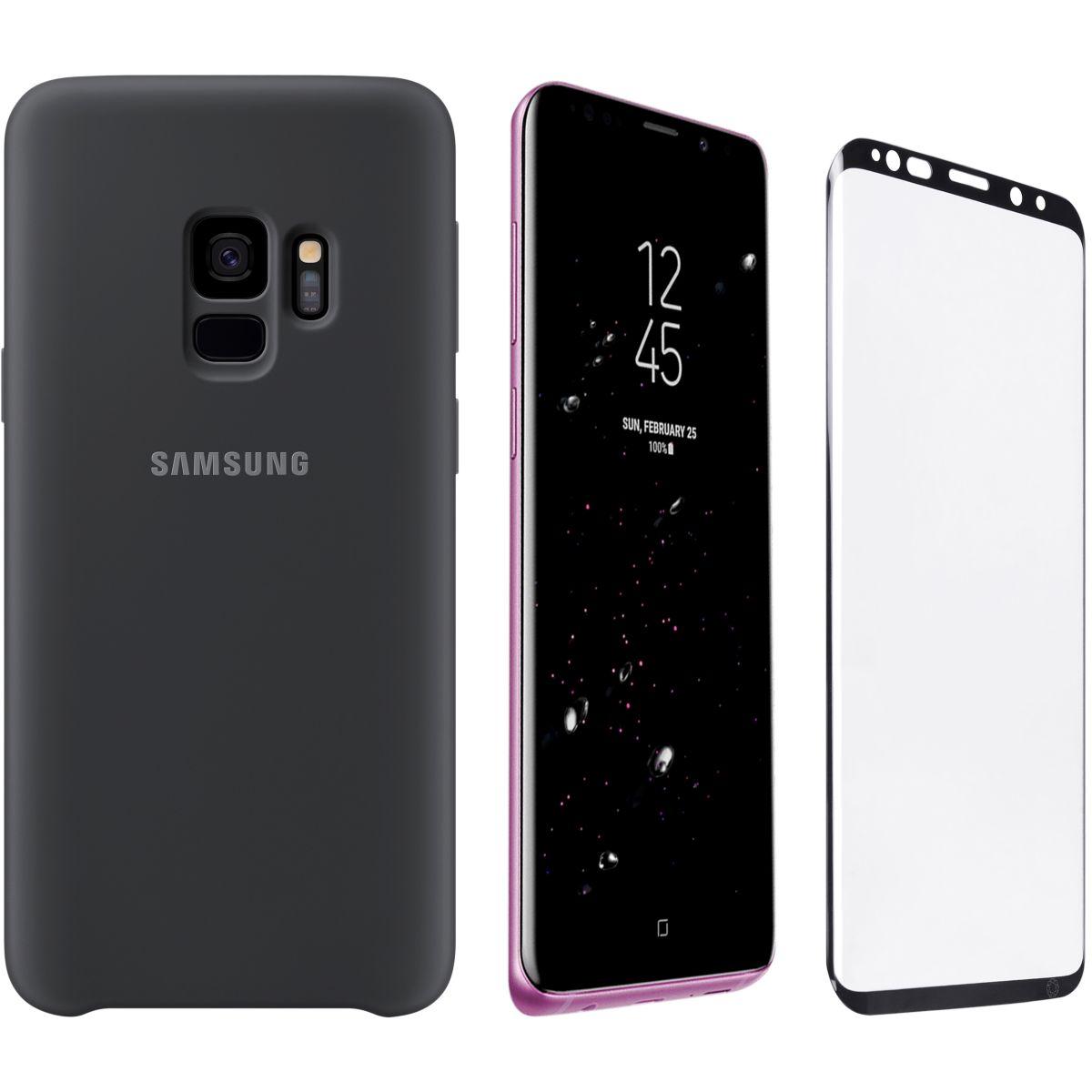 Coque + prot�ge �cran samsung s9+ coque silicone + verre tremp� - livraison offerte : code liv (photo) Coque + prot�ge �cran samsung s9+ coque silicone + verre tremp� - livraison offerte : code liv (photo)