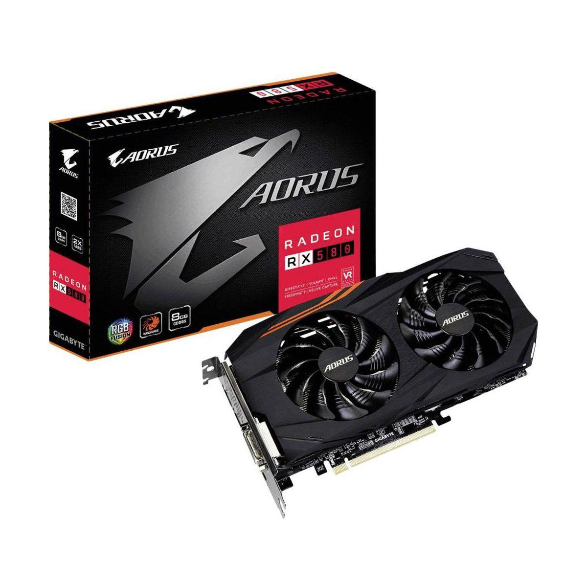Carte graphique amd gigabyte radeon rx 580 - 8go - 2% de remise imm�diate avec le code : school2 (photo) Carte graphique amd gigabyte radeon rx 580 - 8go - 2% de remise imm�diate avec le code : school2 (photo)
