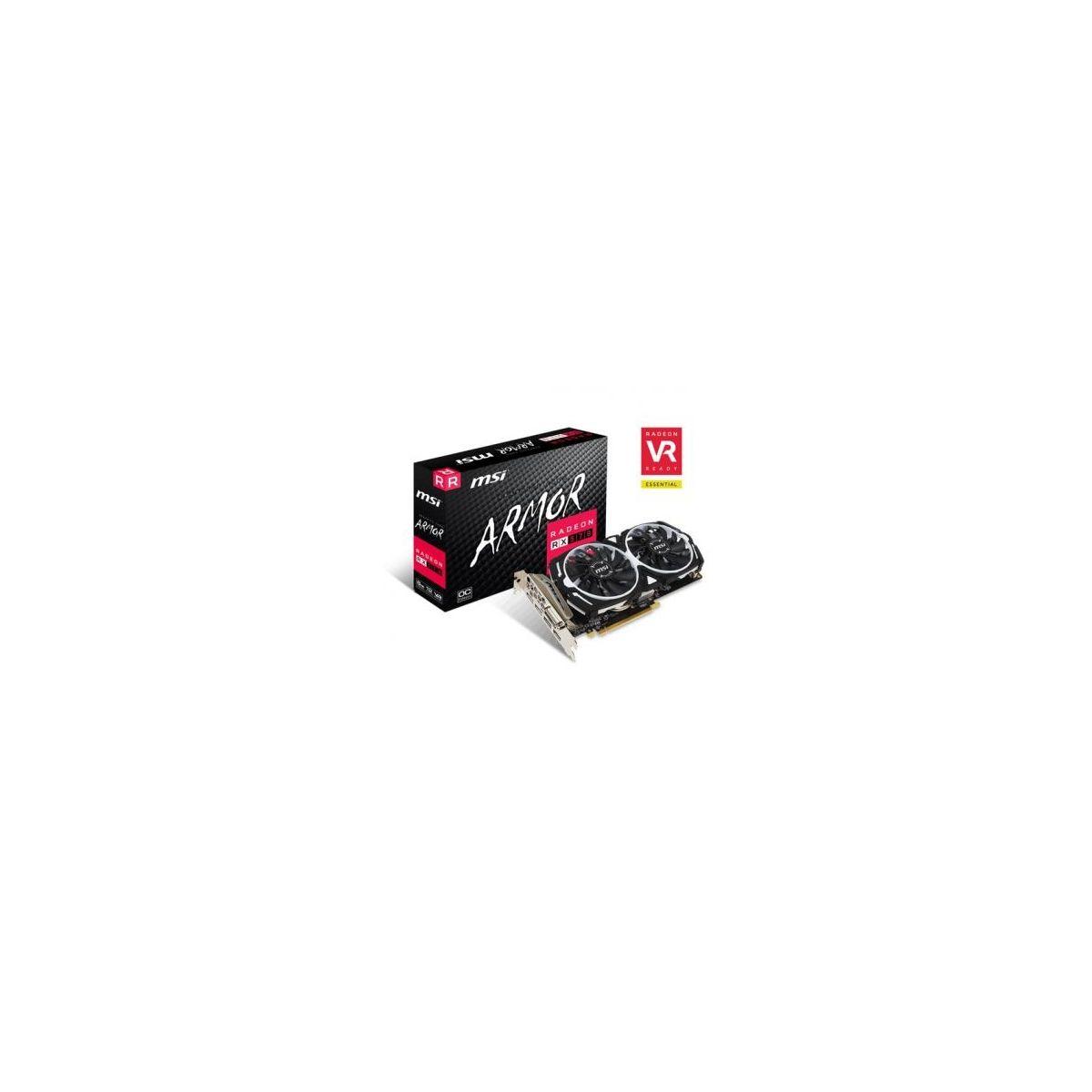 Carte graphique amd msi rx 570 armor 8g oc - livraison offerte : code prems (photo) Carte graphique amd msi rx 570 armor 8g oc - livraison offerte : code prems (photo)