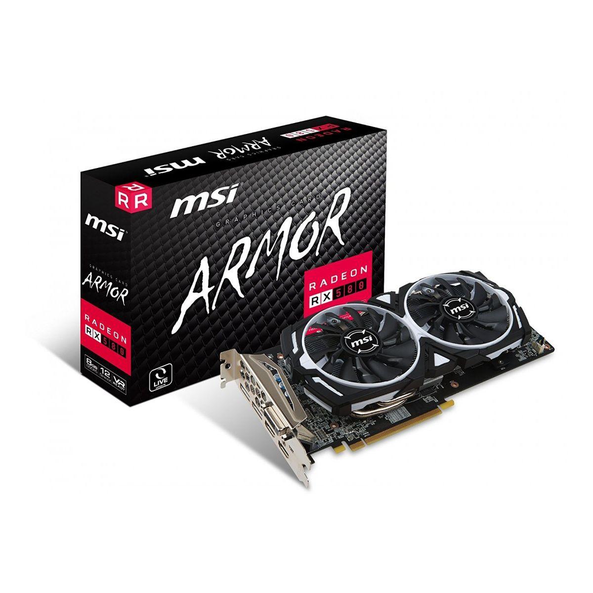 Carte graphique amd msi rx 580 armor 8g oc - 2% de remise imm�diate avec le code : school2 (photo) Carte graphique amd msi rx 580 armor 8g oc - 2% de remise imm�diate avec le code : school2 (photo)