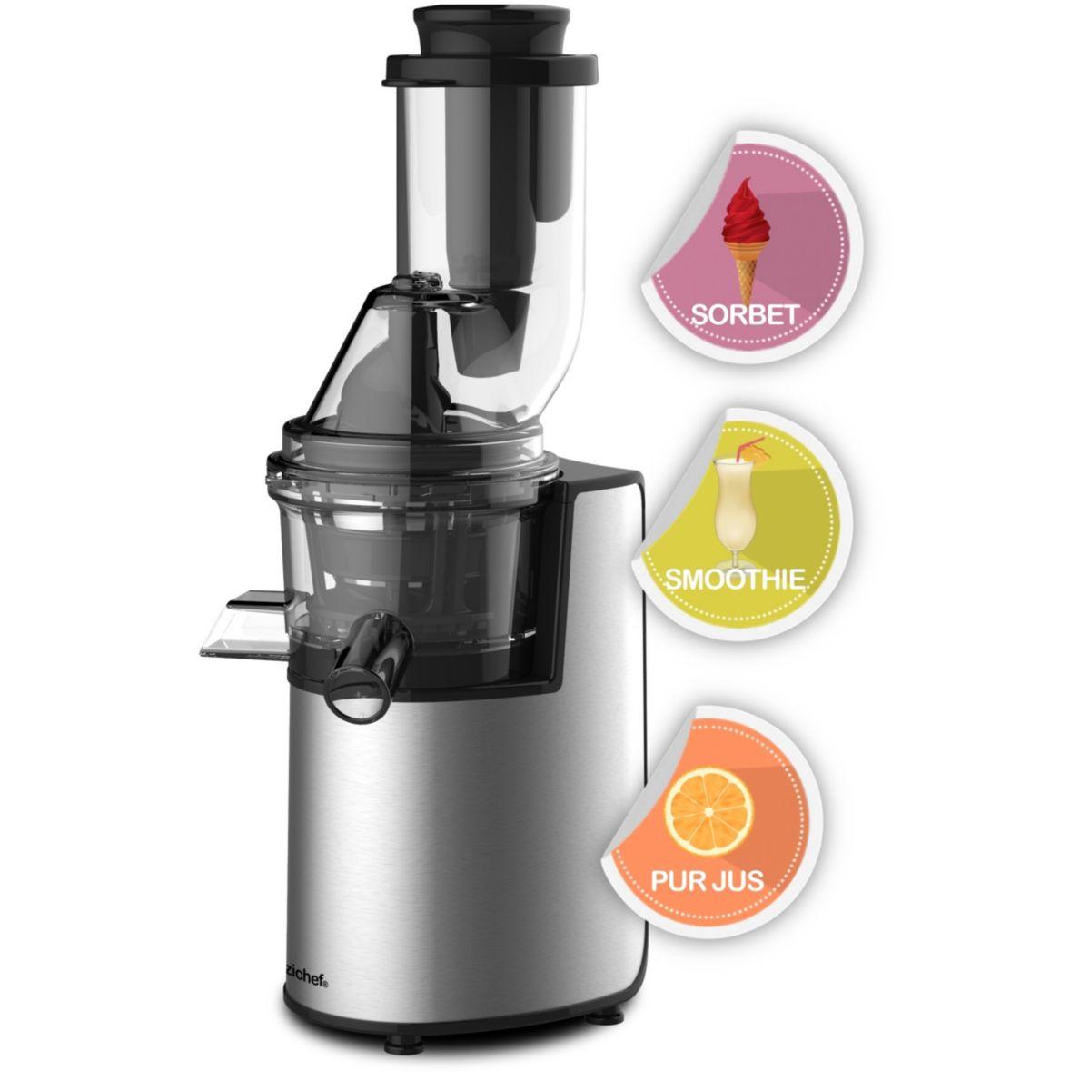 Extracteur de jus e.zichef vitamin xl smoothie et sorbet - livraison offerte : code liv (photo) Extracteur de jus e.zichef vitamin xl smoothie et sorbet - livraison offerte : code liv (photo)