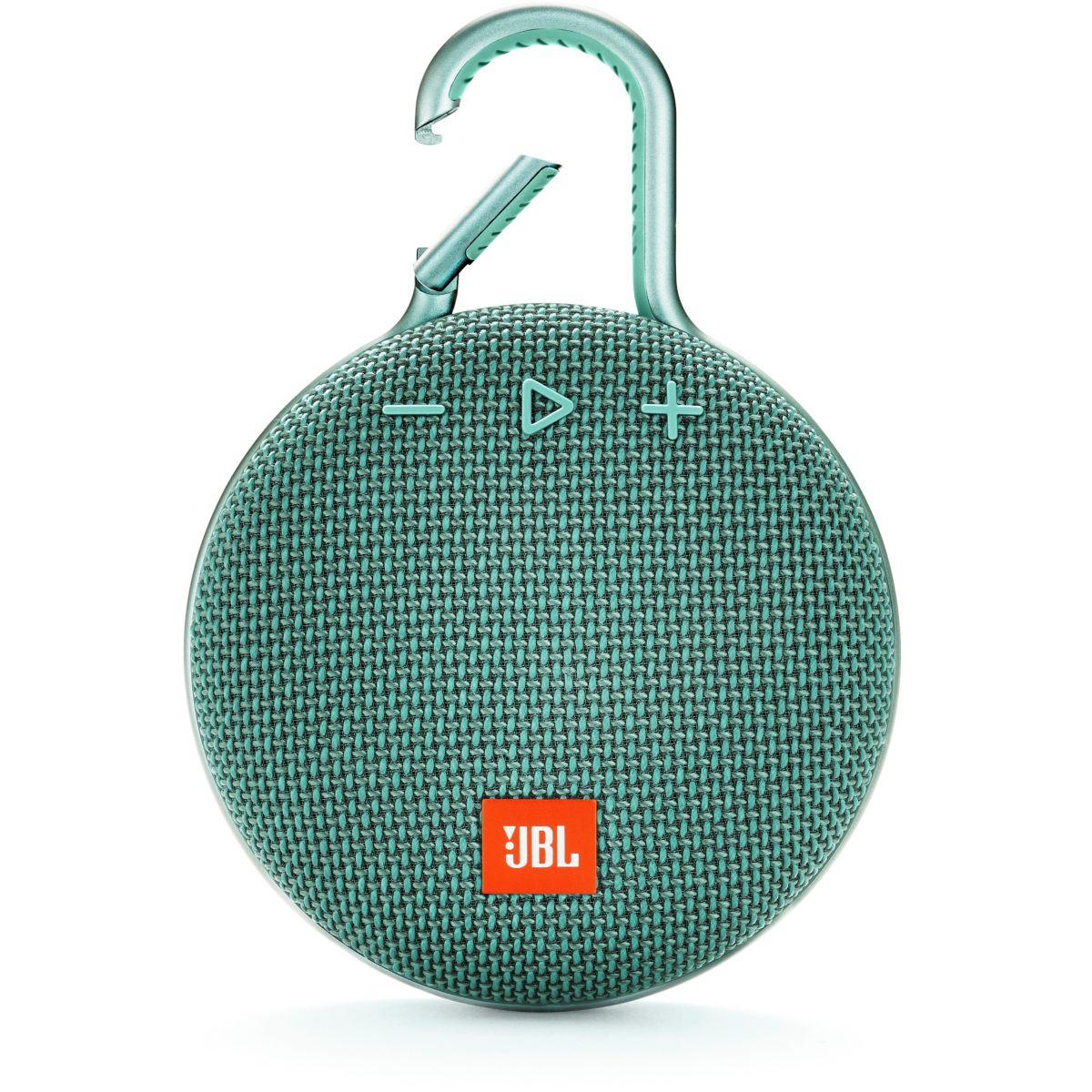 Enceinte bluetooth jbl clip 3 turquoise - livraison offerte : code livprem (photo) Enceinte bluetooth jbl clip 3 turquoise - livraison offerte : code livprem (photo)