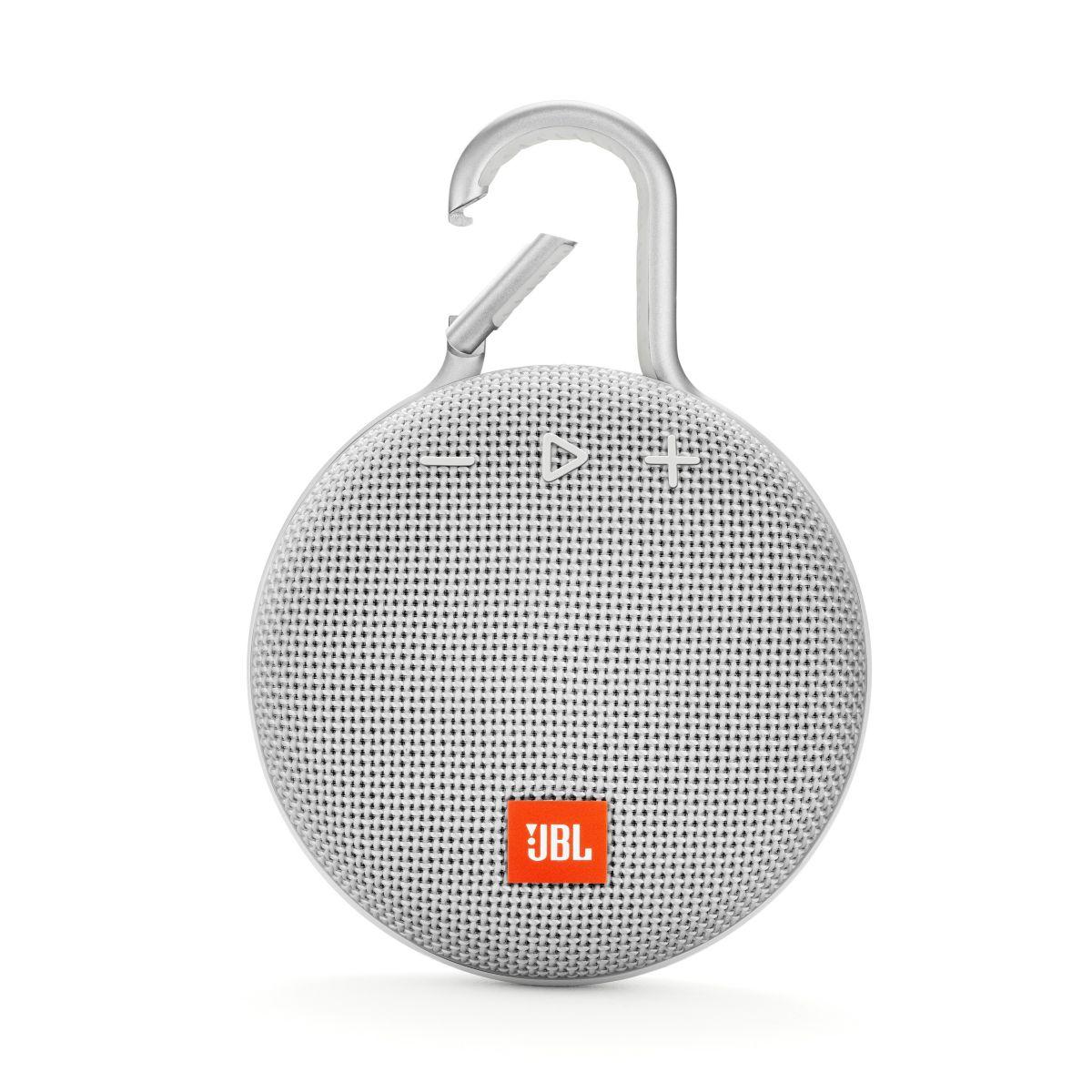 Enceinte bluetooth jbl clip 3 blanc - livraison offerte : code livprem (photo) Enceinte bluetooth jbl clip 3 blanc - livraison offerte : code livprem (photo)