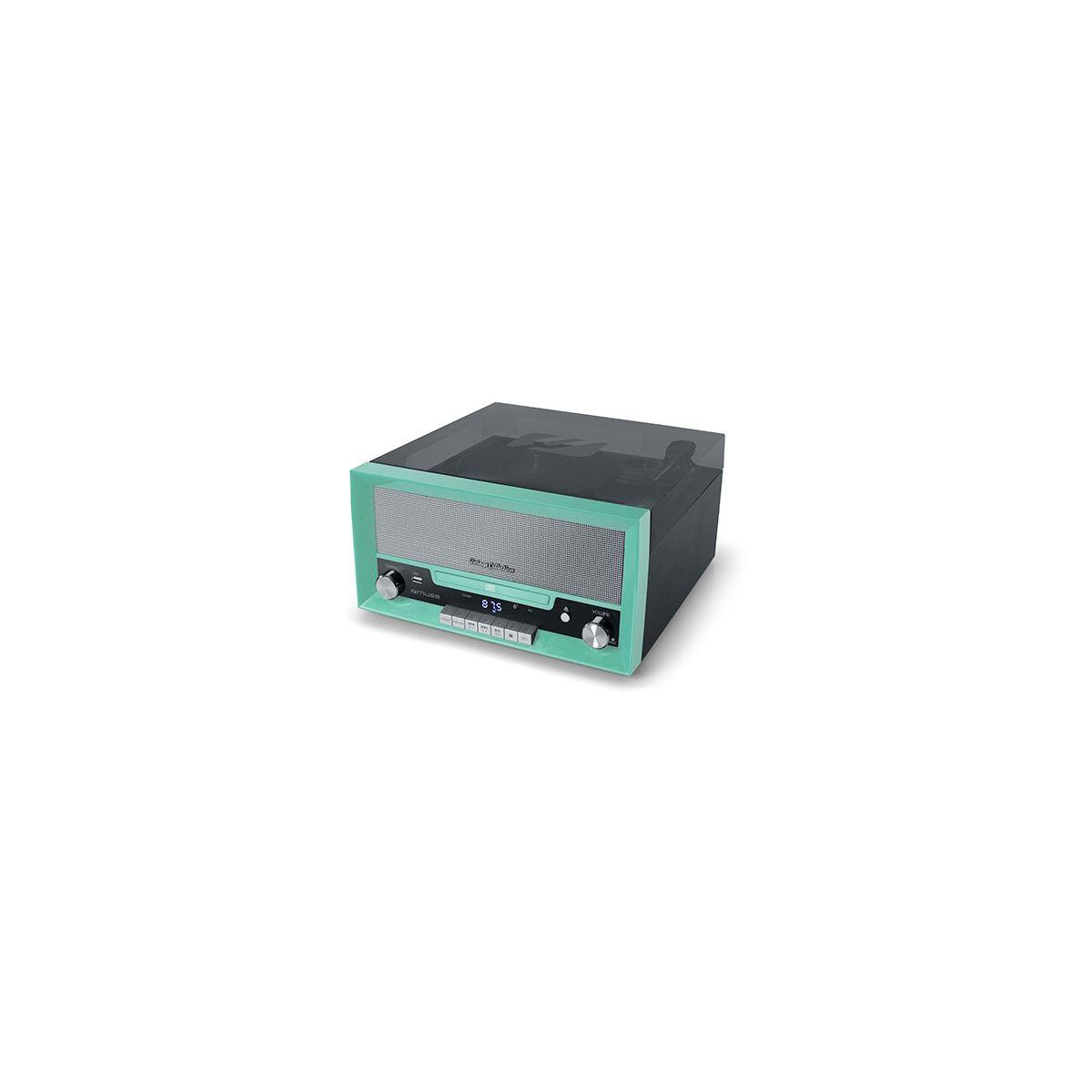 Platine muse vinyle mt-110b vert - 20% de remise imm�diate avec le code : fete20 (photo) Platine muse vinyle mt-110b vert - 20% de remise imm�diate avec le code : fete20 (photo)