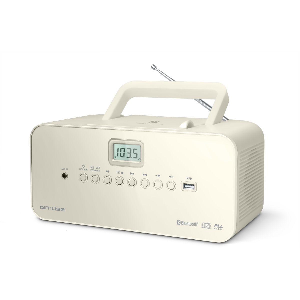 Radio cd muse m-30 bt blanc (photo) Radio cd muse m-30 bt blanc (photo)