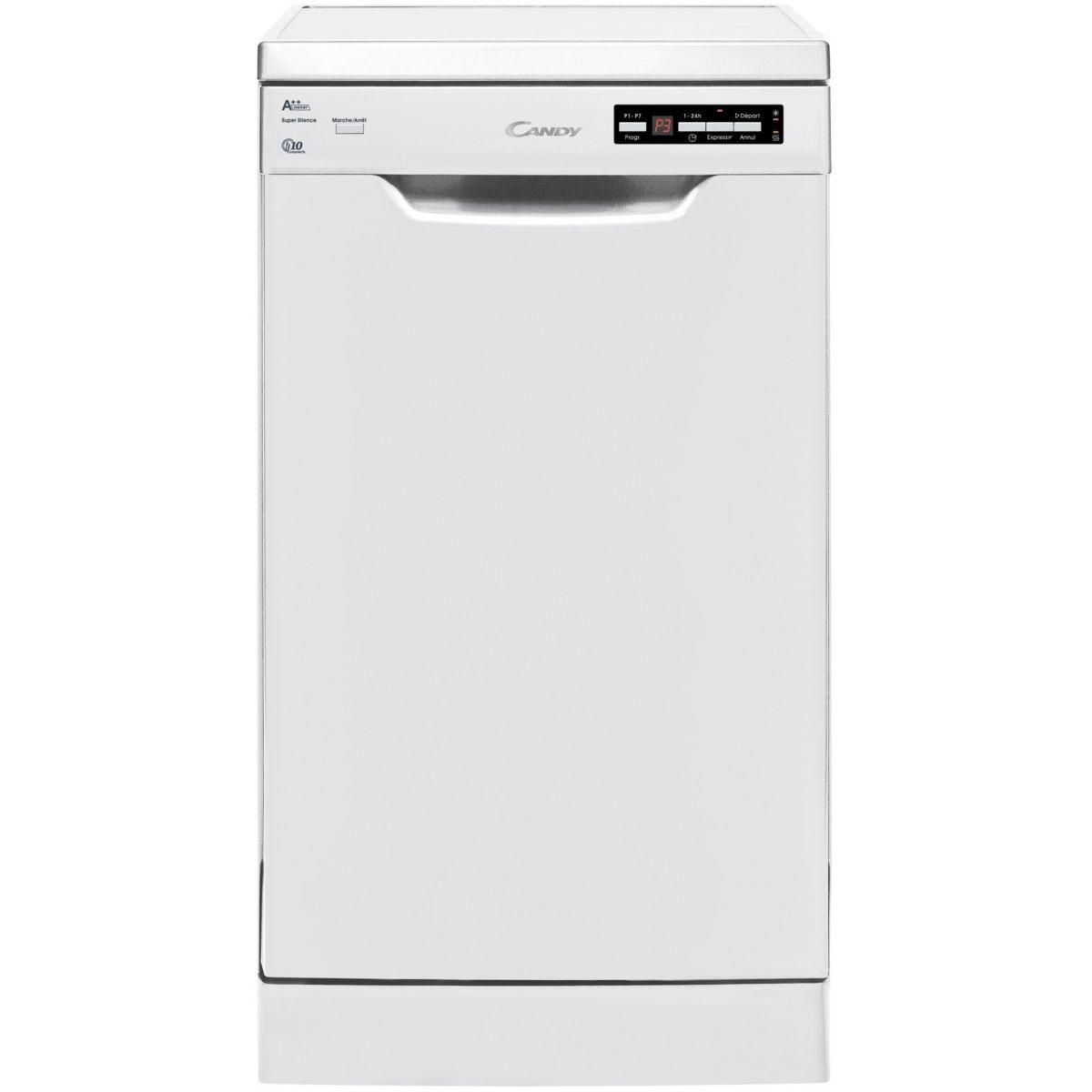 Lave vaisselle 45 cm candy cdp 2d1047w-47 - livraison offerte : code livp (photo) Lave vaisselle 45 cm candy cdp 2d1047w-47 - livraison offerte : code livp (photo)