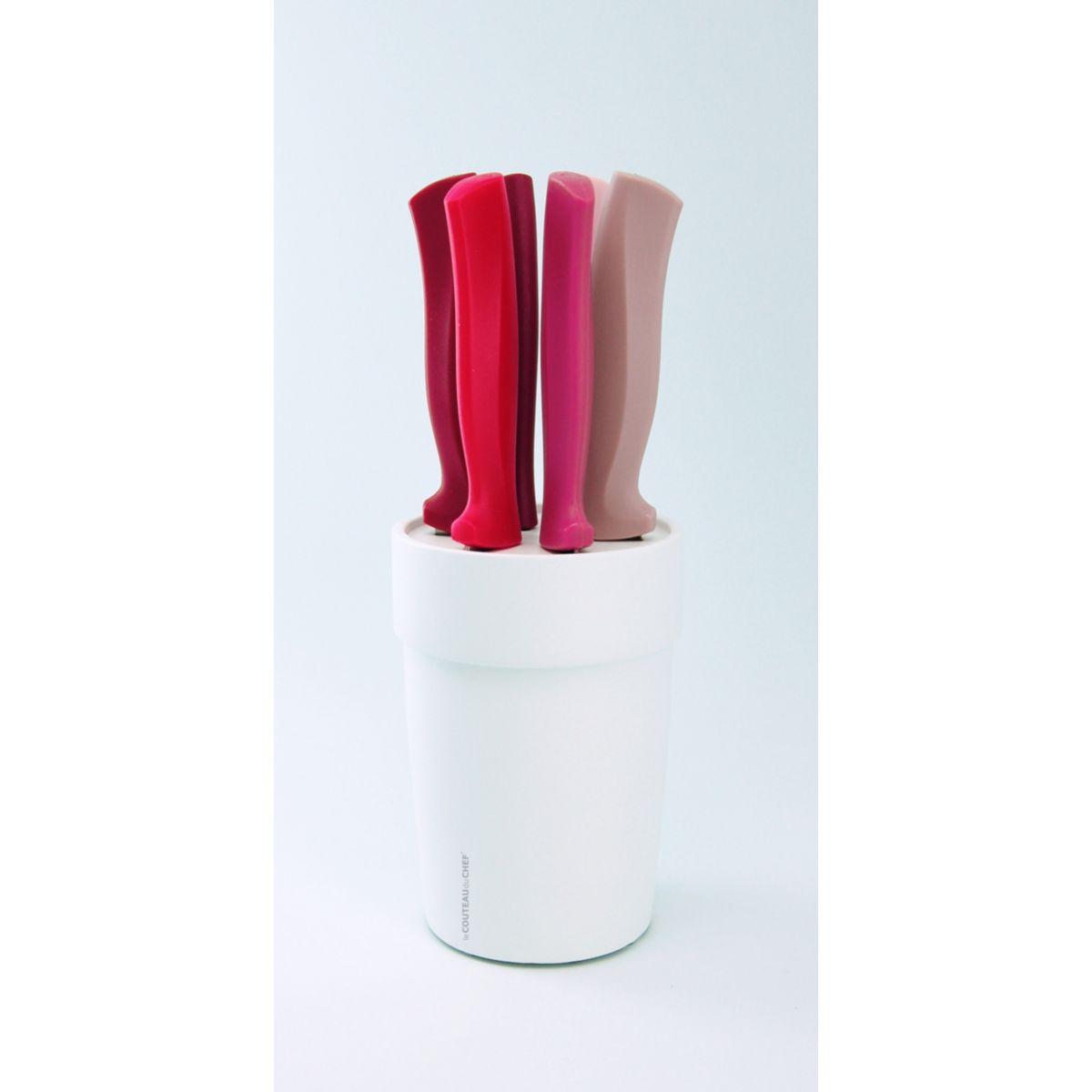Bloc couteaux tb record pot de fleurs 6 couteaux steak - livraison offerte : code liv (photo) Bloc couteaux tb record pot de fleurs 6 couteaux steak - livraison offerte : code liv (photo)