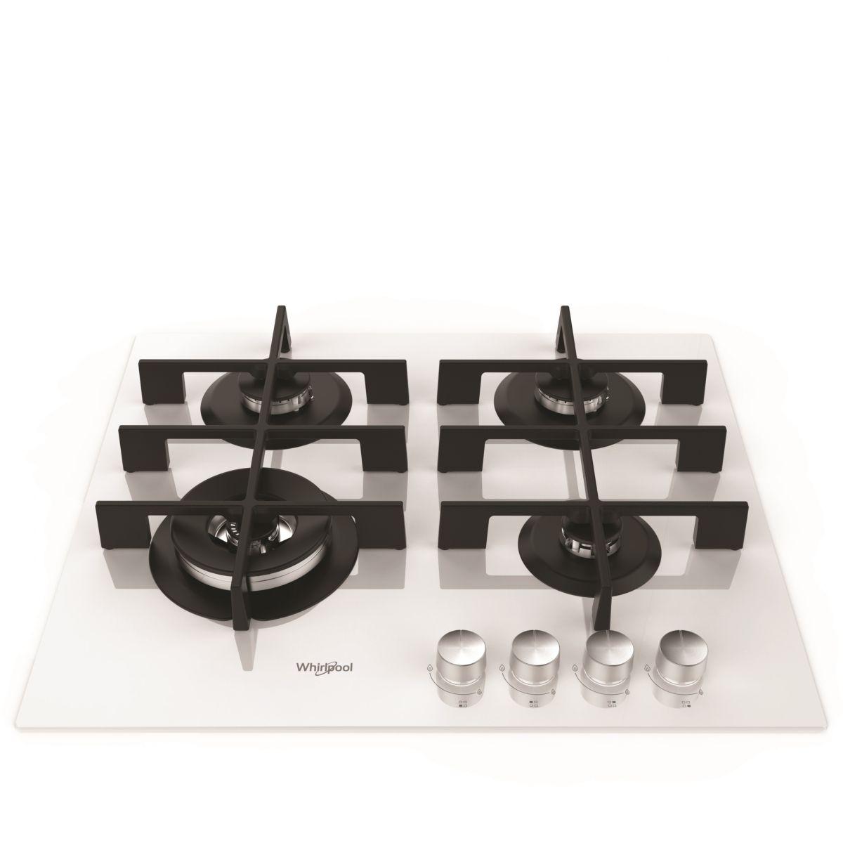 Table gaz whirlpool gow6423wh - livraison offerte : code livp (photo) Table gaz whirlpool gow6423wh - livraison offerte : code livp (photo)