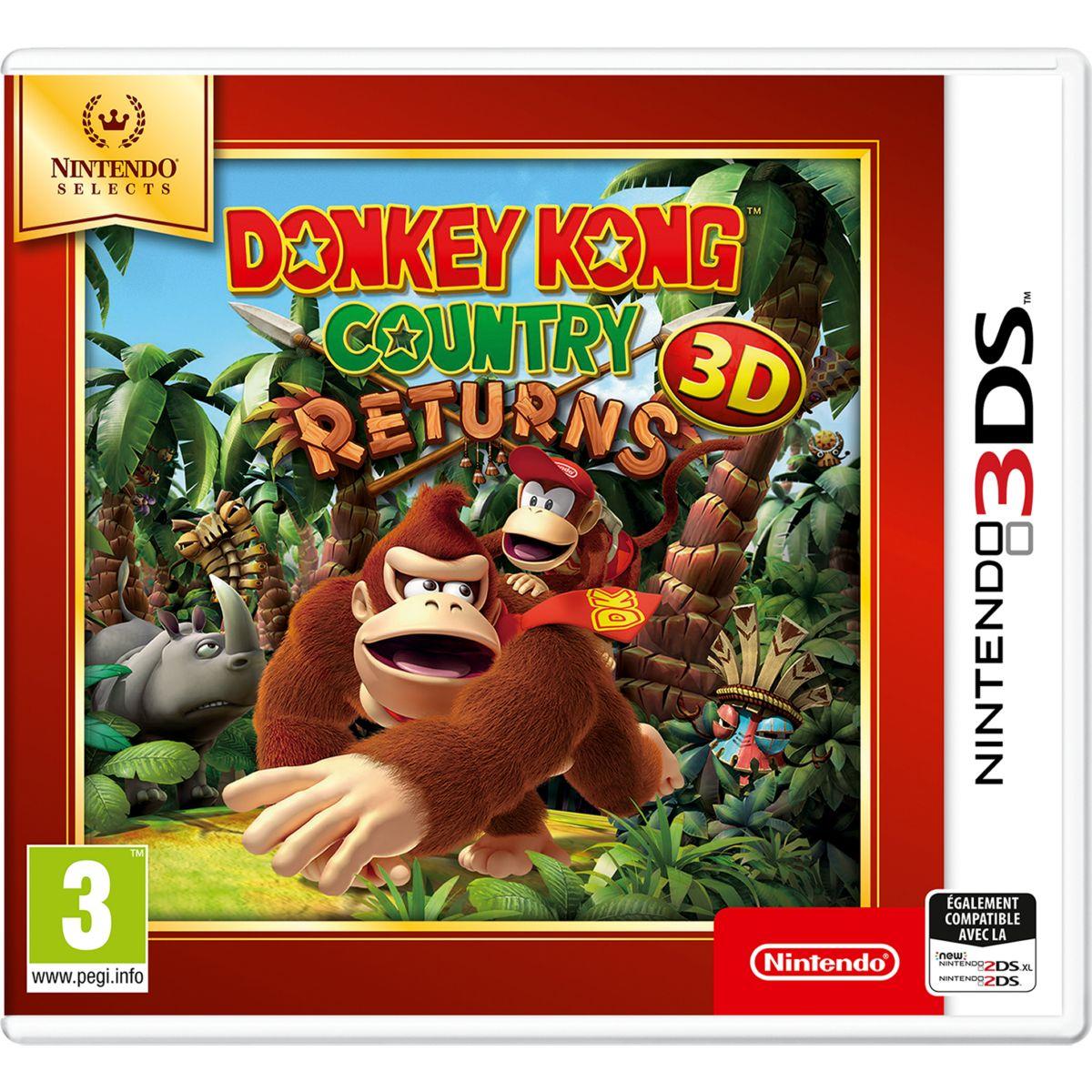 Jeu 3ds nintendo donkey kong country returns selects (photo) Jeu 3ds nintendo donkey kong country returns selects (photo)