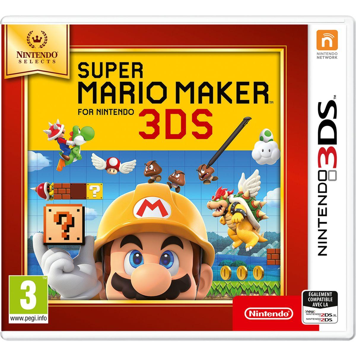 Jeu 3ds nintendo super mario maker 3ds selects (photo) Jeu 3ds nintendo super mario maker 3ds selects (photo)