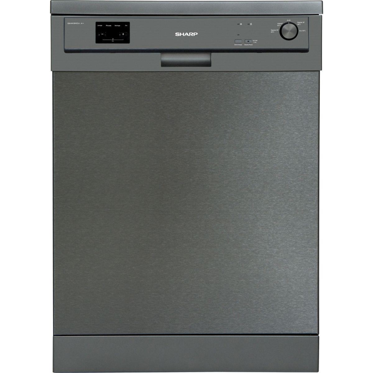 Lave vaisselle 60 cm sharp qw-hx13f472a-fr - livraison offerte : code livp (photo) Lave vaisselle 60 cm sharp qw-hx13f472a-fr - livraison offerte : code livp (photo)