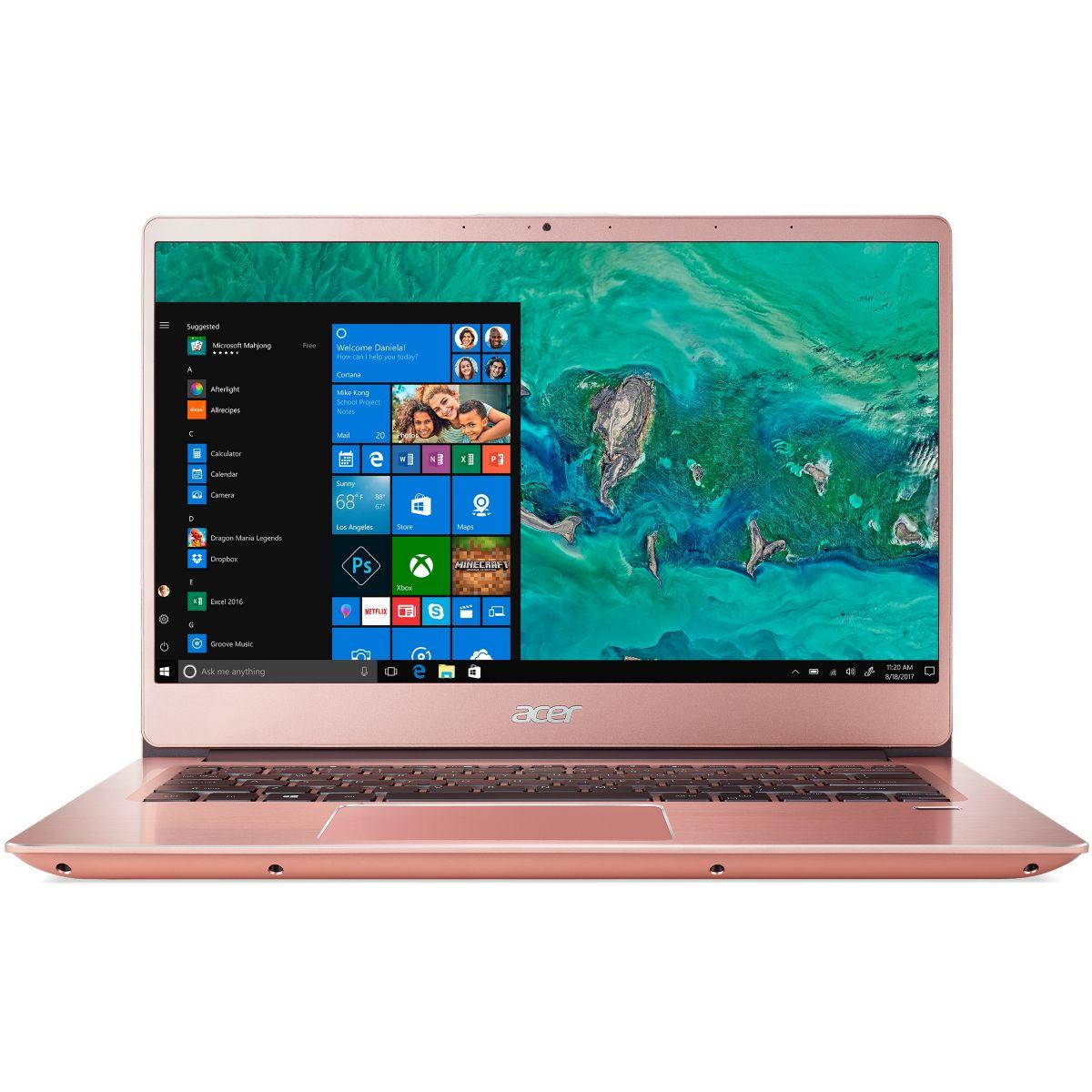 Ordinateur portable acer swift sf314-54-53dy rose (photo) Ordinateur portable acer swift sf314-54-53dy rose (photo)