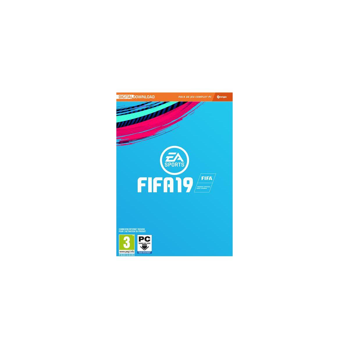 Jeu pc electronic arts fifa 19 (photo) Jeu pc electronic arts fifa 19 (photo)