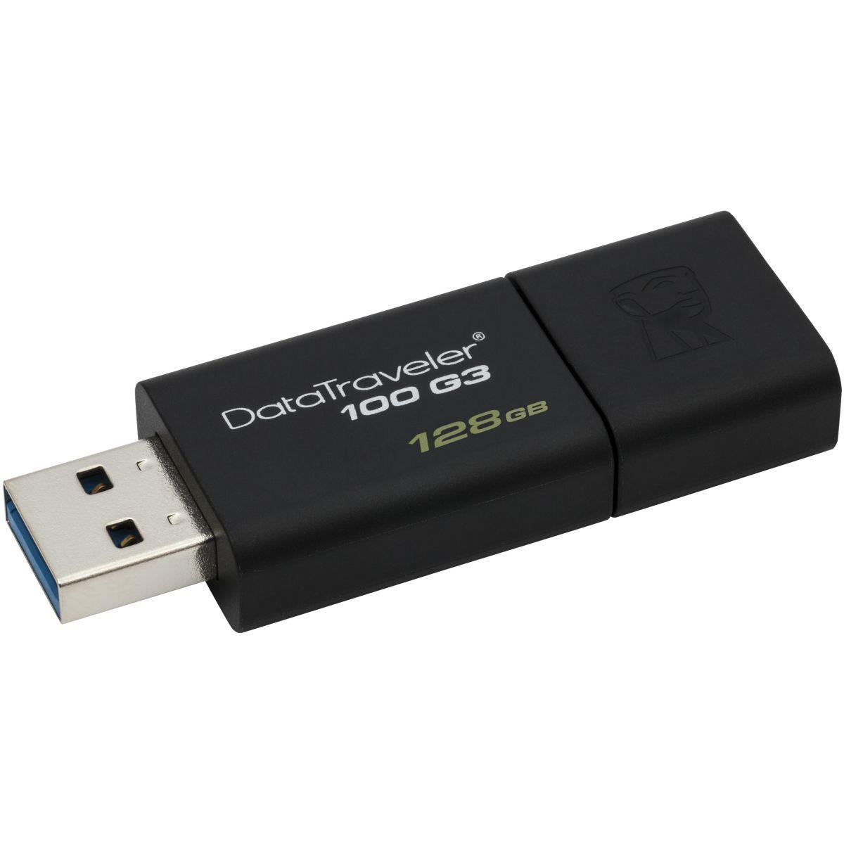 Cl� usb kingston 128go usb3.0 datatraveler 100 g3 - 10% de remise imm�diate avec le code : deal10 (photo) Cl� usb kingston 128go usb3.0 datatraveler 100 g3 - 10% de remise imm�diate avec le code : deal10 (photo)