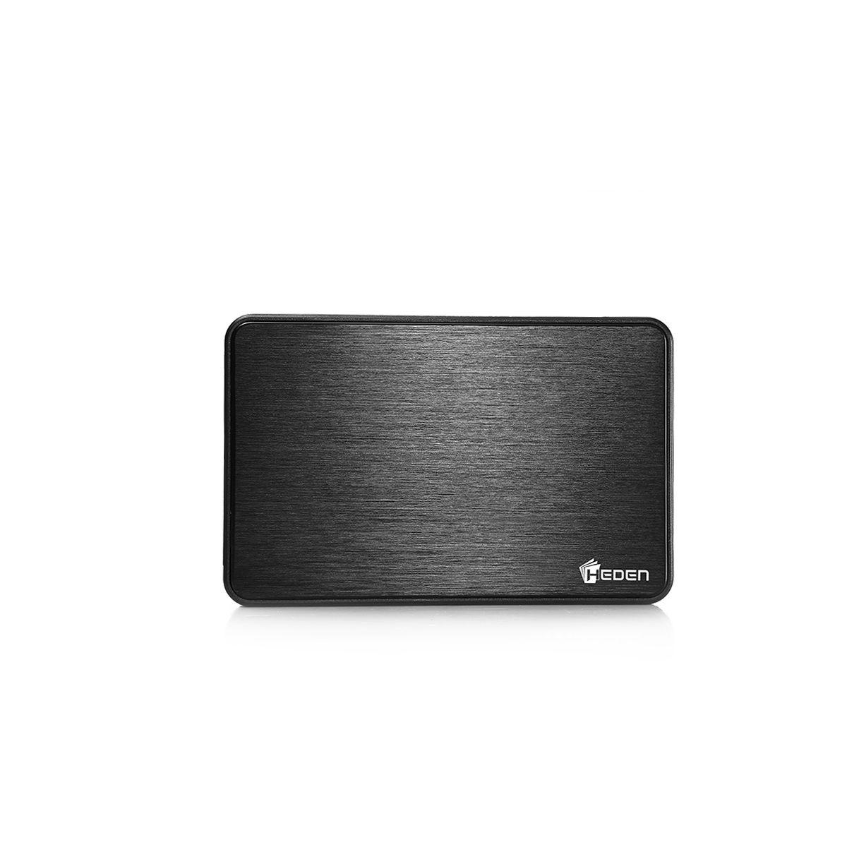 Boitier disque dur heden 2.5'' usb 3.0 finition alu noir mat (photo) Boitier disque dur heden 2.5'' usb 3.0 finition alu noir mat (photo)