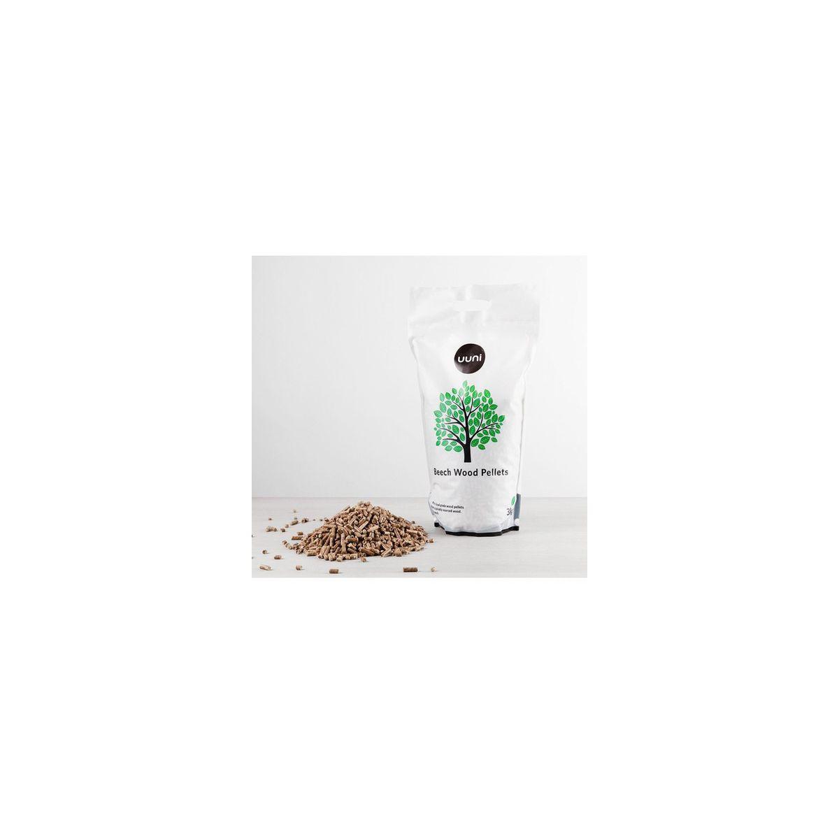 Granul�s de bois uuni 3 kg granul�s de bois de hetre (photo) Granul�s de bois uuni 3 kg granul�s de bois de hetre (photo)