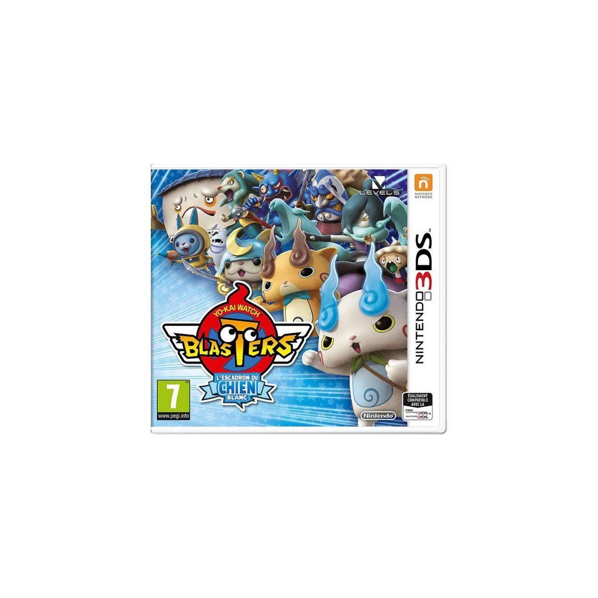 Jeu 3ds nintendo yo-kai watch blasters escadron du chien (photo) Jeu 3ds nintendo yo-kai watch blasters escadron du chien (photo)