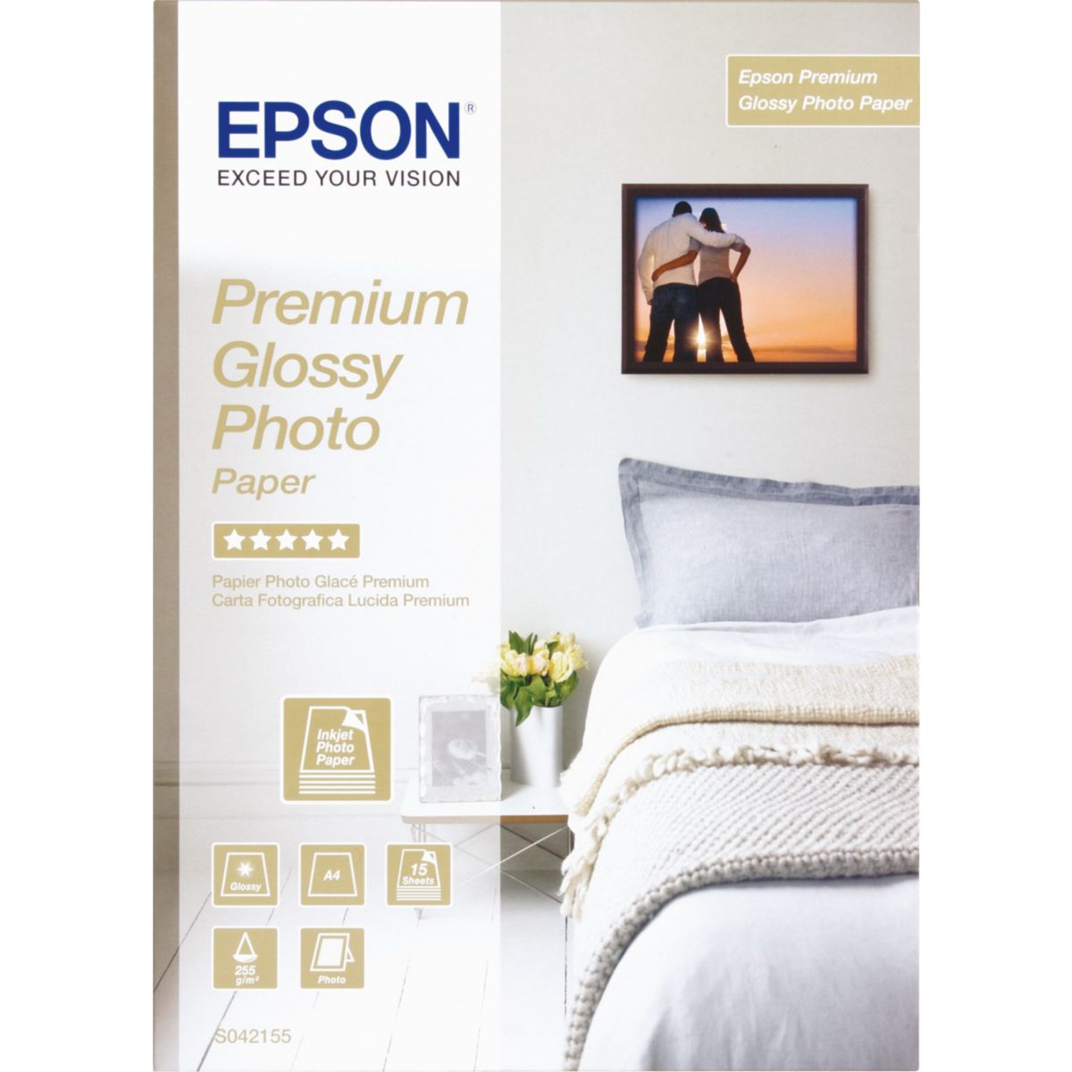 Papier photo epson premium glacé 255 g a4 15 feuilles - produit coup de coeur webdistrib.com ! (photo) Papier photo epson premium glacé 255 g a4 15 feuilles - produit coup de coeur webdistrib.com ! (photo)