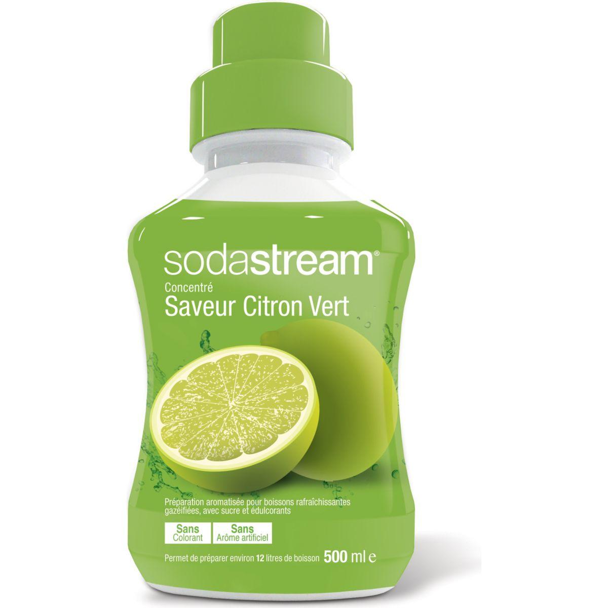 Concentré sodastream citron vert (photo) Concentré sodastream citron vert (photo)