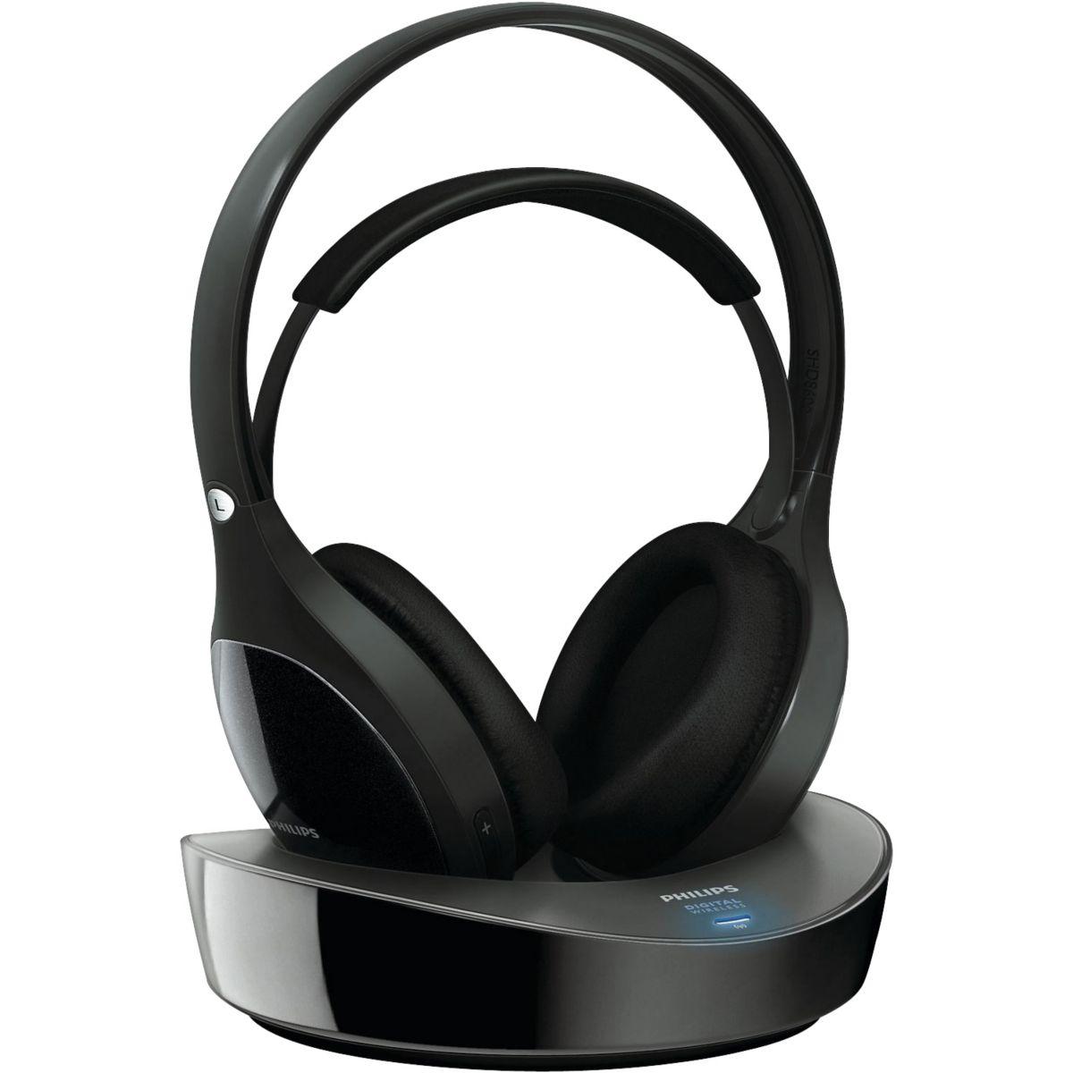 Casque hifi sans fil philips shd 8600 (sans fil) (photo) Casque hifi sans fil philips shd 8600 (sans fil) (photo)