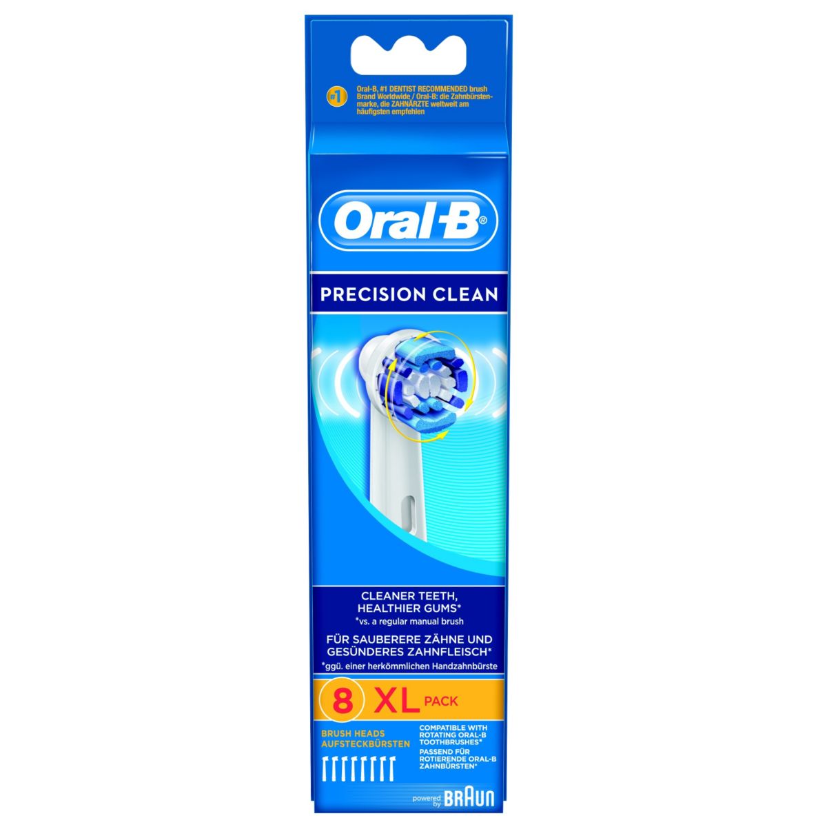 Brossette oral-b precision clean eb 20 (x8) - 10% de remise : code pam10 (photo) Brossette oral-b precision clean eb 20 (x8) - 10% de remise : code pam10 (photo)