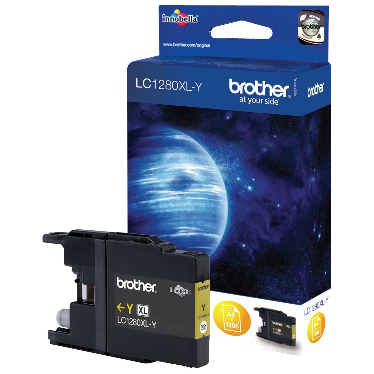 Cartouche brother lc1280xl jaune (photo) Cartouche brother lc1280xl jaune (photo)