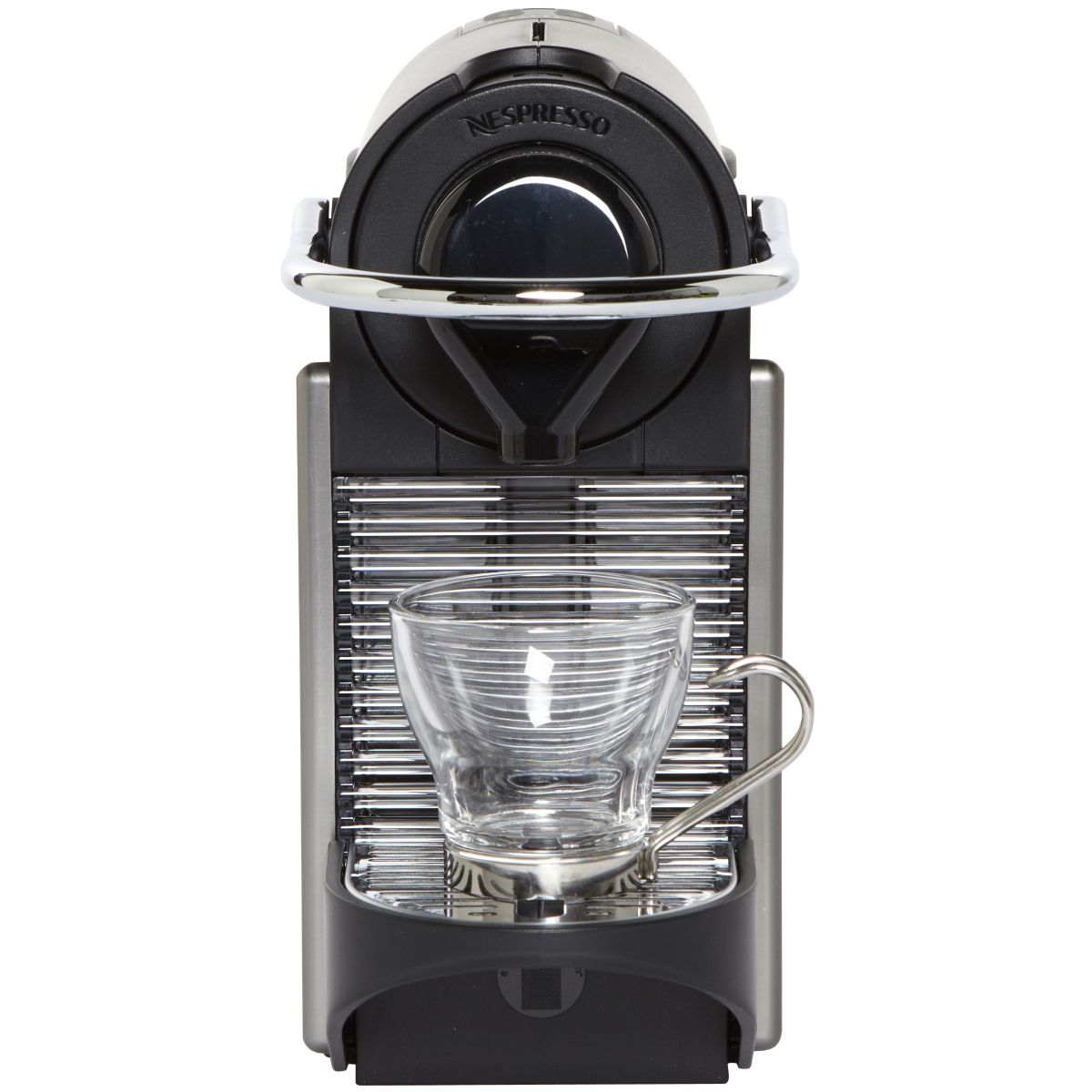 Nespresso krups pixie titane yy1201fd (photo) Nespresso krups pixie titane yy1201fd (photo)