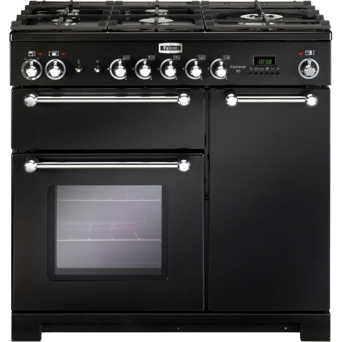 Piano de cuisson gaz falcon kitchener 90 mixte noir chrome - 20% de remise imm�diate avec le code : gam20 (photo) Piano de cuisson gaz falcon kitchener 90 mixte noir chrome - 20% de remise imm�diate avec le code : gam20 (photo)