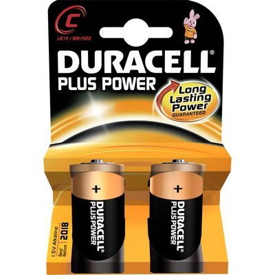 Pile non rechargeable duracell c / lr14 plus power* 2 (photo) Pile non rechargeable duracell c / lr14 plus power* 2 (photo)