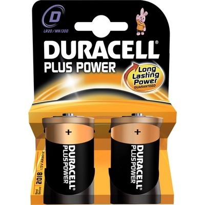 Pile non rechargeable duracell d / lr20 plus power * 2 (photo) Pile non rechargeable duracell d / lr20 plus power * 2 (photo)