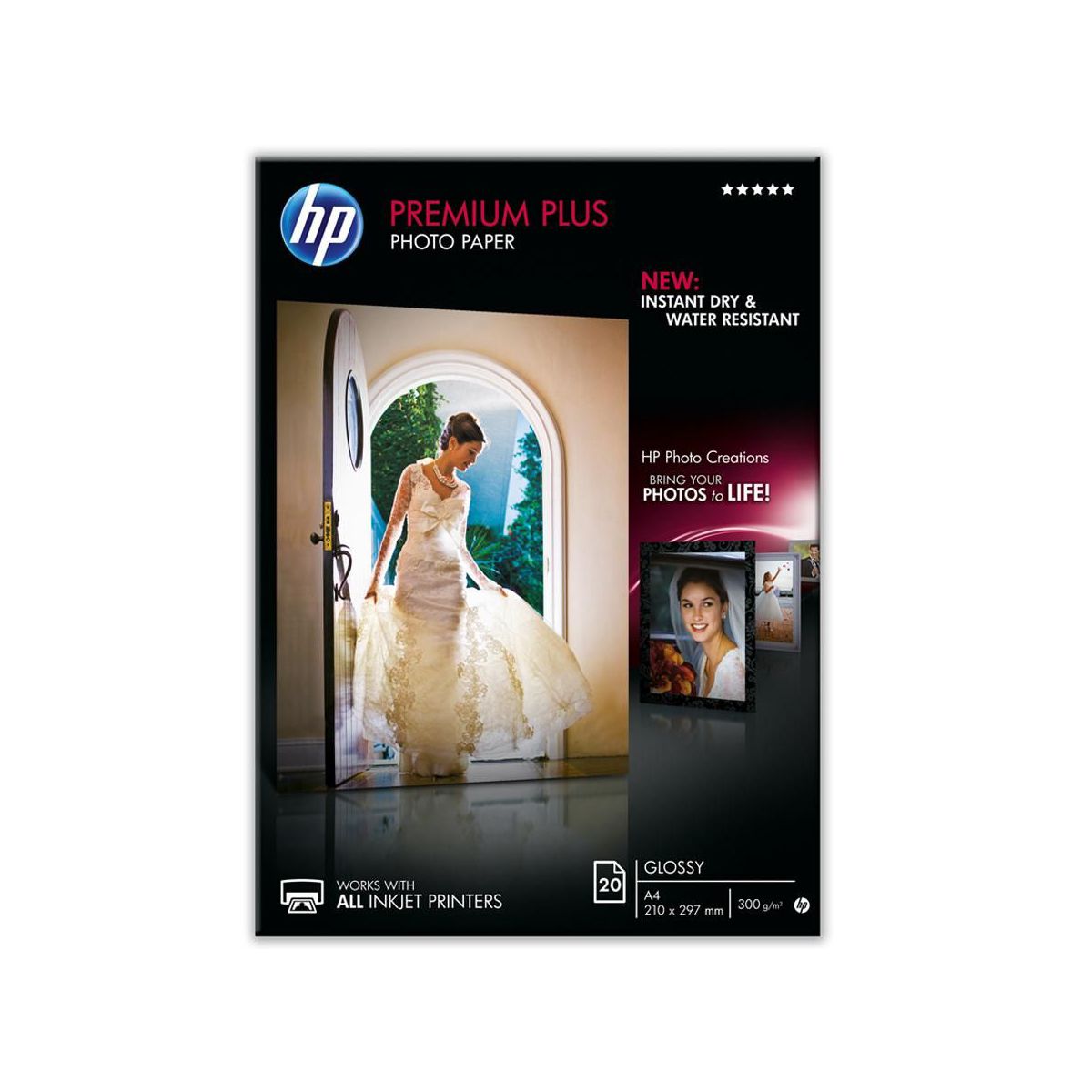 Papier photo hp cr672a premium a4 brillant 300g 20 feuilles - 5% de remise : code multi5 (photo) Papier photo hp cr672a premium a4 brillant 300g 20 feuilles - 5% de remise : code multi5 (photo)
