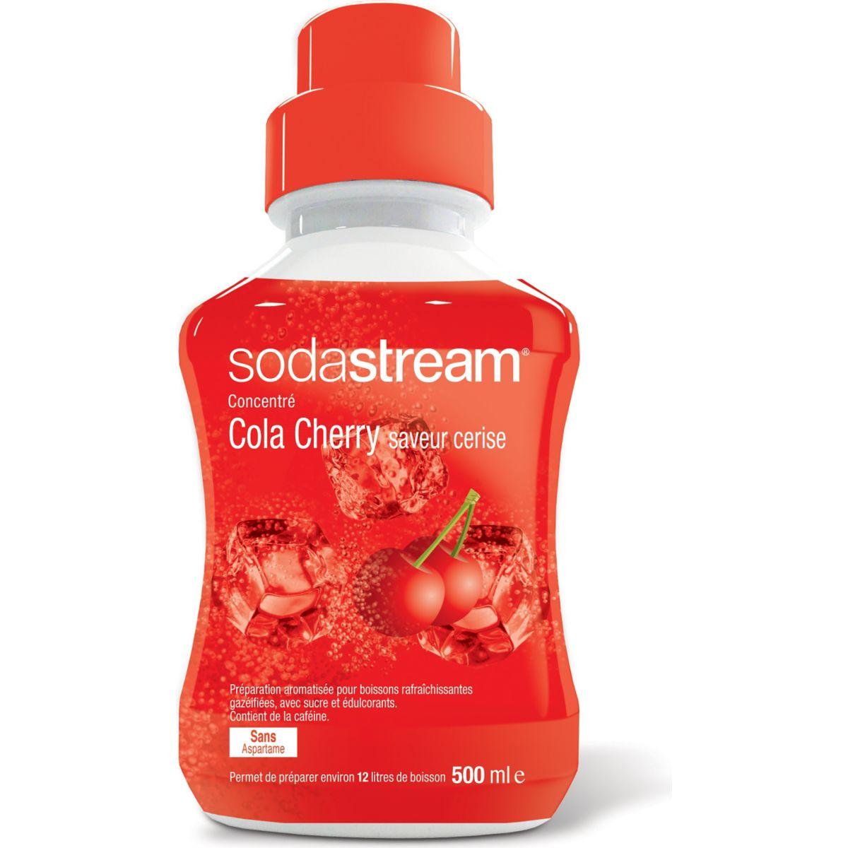 Concentré sodastream cola cherry 500ml (photo) Concentré sodastream cola cherry 500ml (photo)