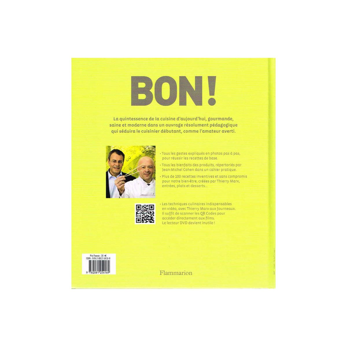 Livre flammarion bon thierry marx jean- - la sélection webdistrib.com (photo) Livre flammarion bon thierry marx jean- - la sélection webdistrib.com (photo)